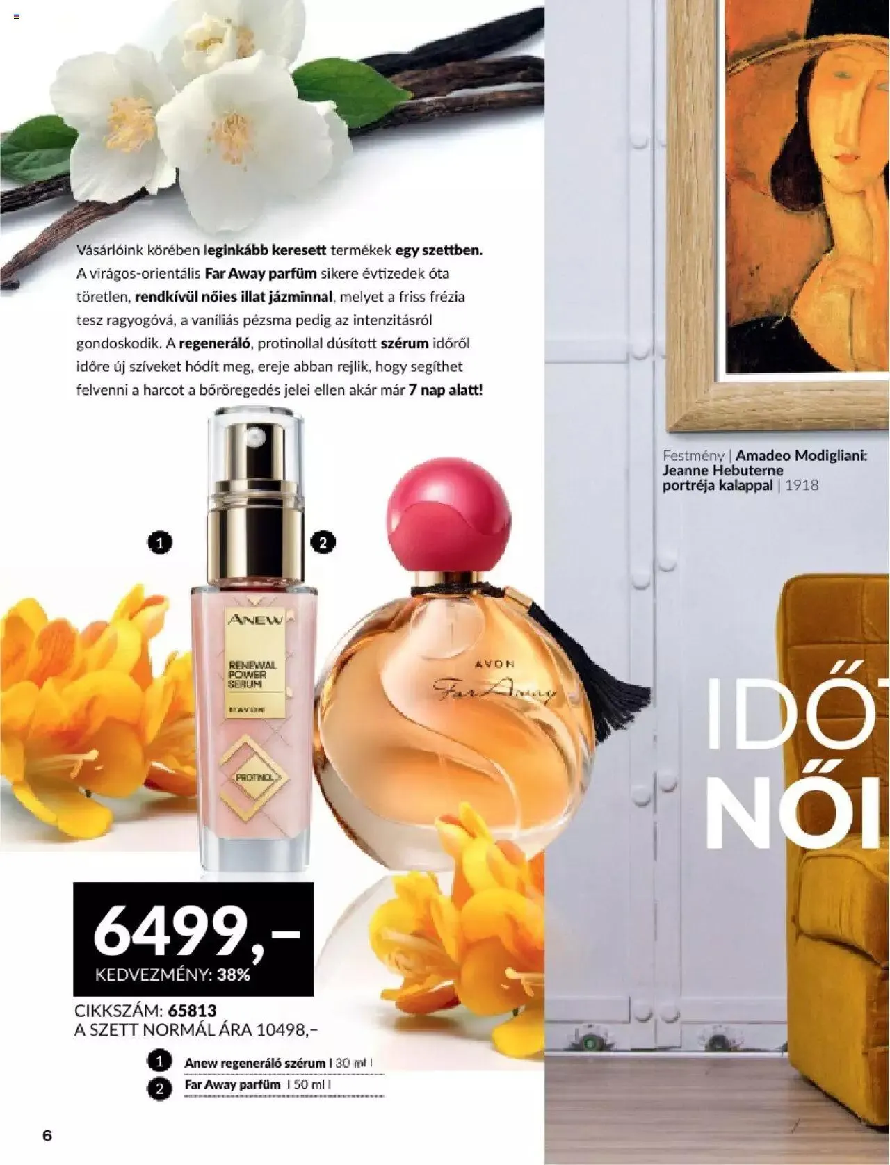 Katalógus AVON katalógus Szépség régen és most augusztus 1.-tól augusztus 31.-ig 2023. - Oldal 6