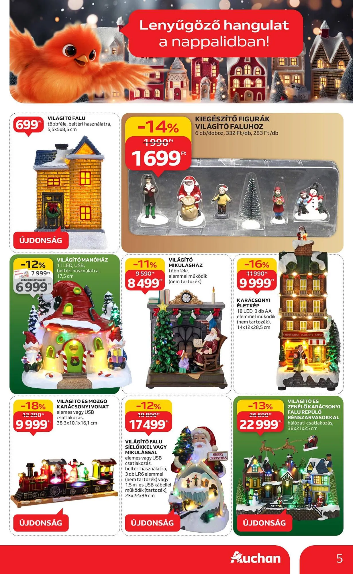 Katalógus Auchan akciós újság október 16.-tól november 26.-ig 2025. - Oldal 5