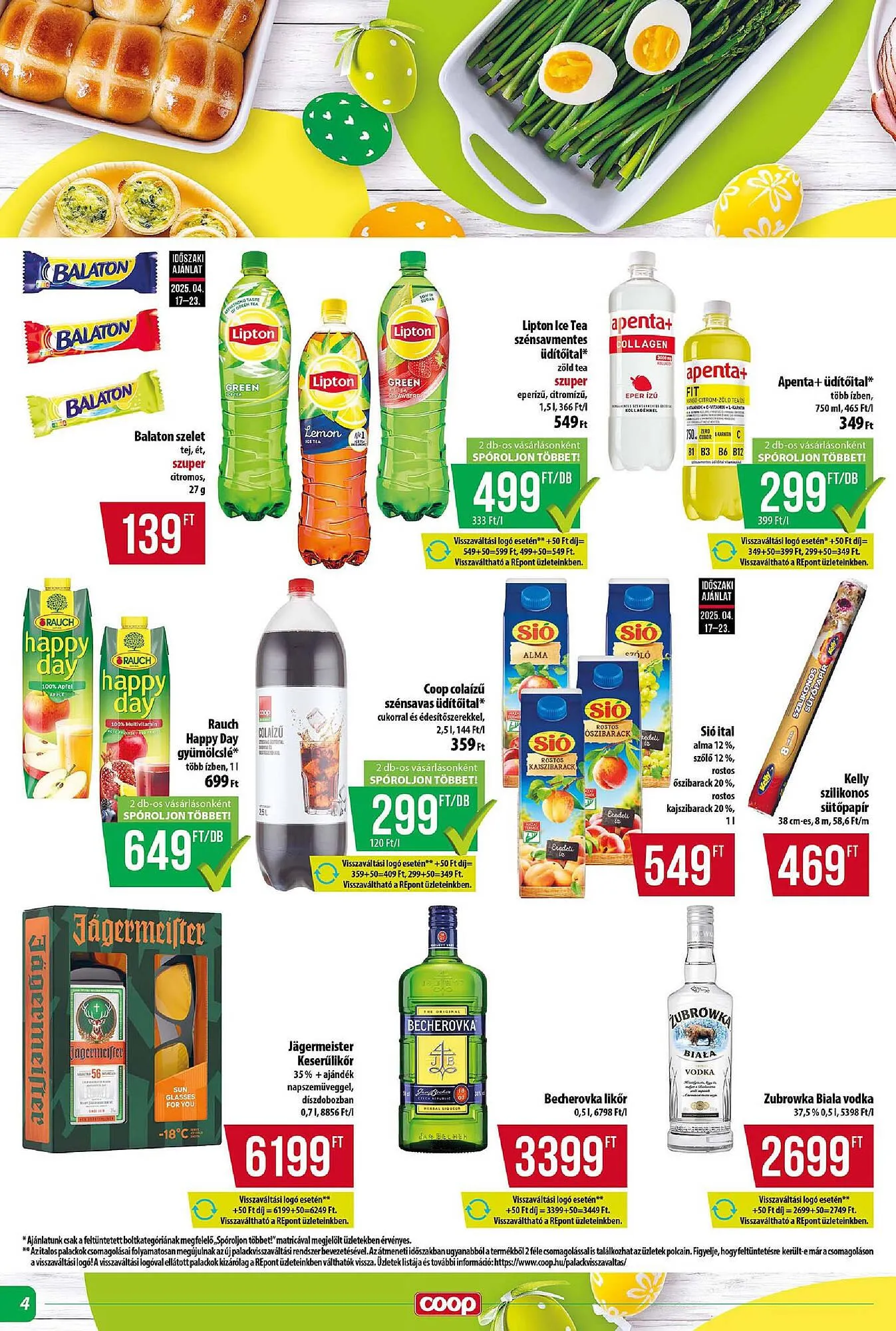 Katalógus Coop akciós újság április 8.-tól április 19.-ig 2025. - Oldal 4