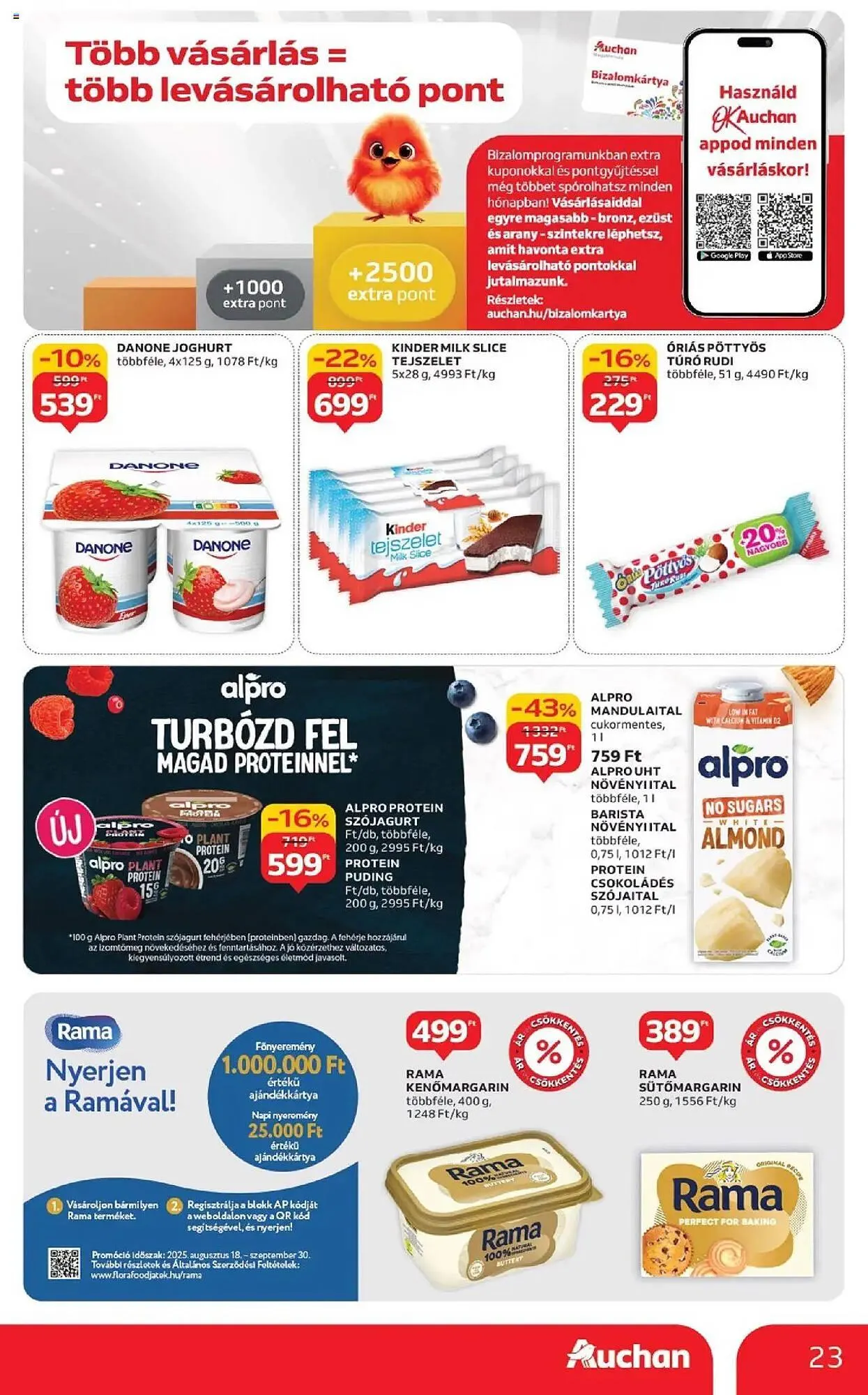 Katalógus Auchan akciós újság szeptember 4.-tól szeptember 10.-ig 2025. - Oldal 23