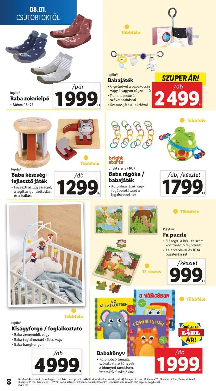 Katalógus Nonfood kínálatunk - 31. hét augusztus 1.-tól augusztus 7.-ig 2024. - Oldal 8