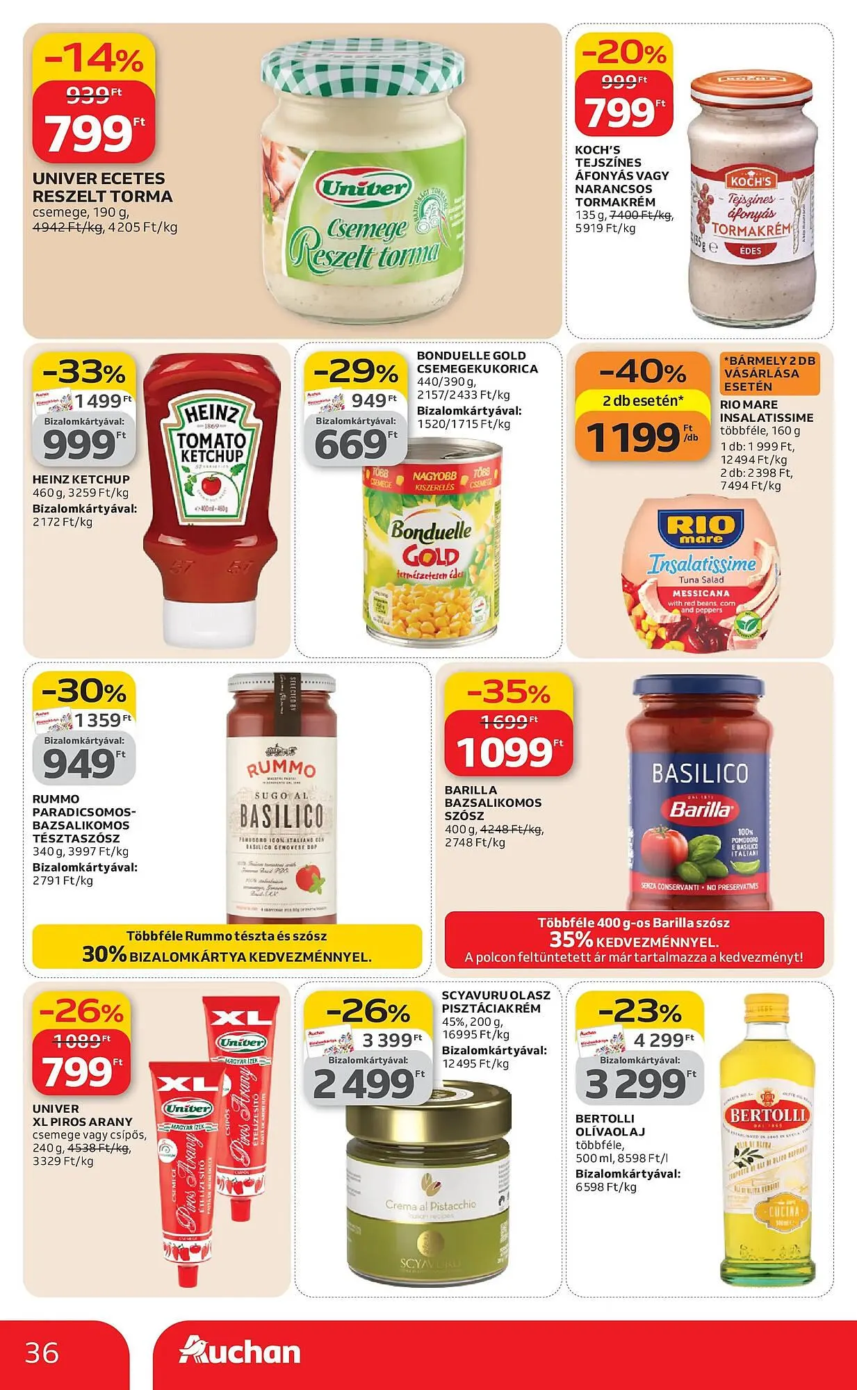Katalógus Auchan akciós újság március 12.-tól március 18.-ig 2026. - Oldal 36