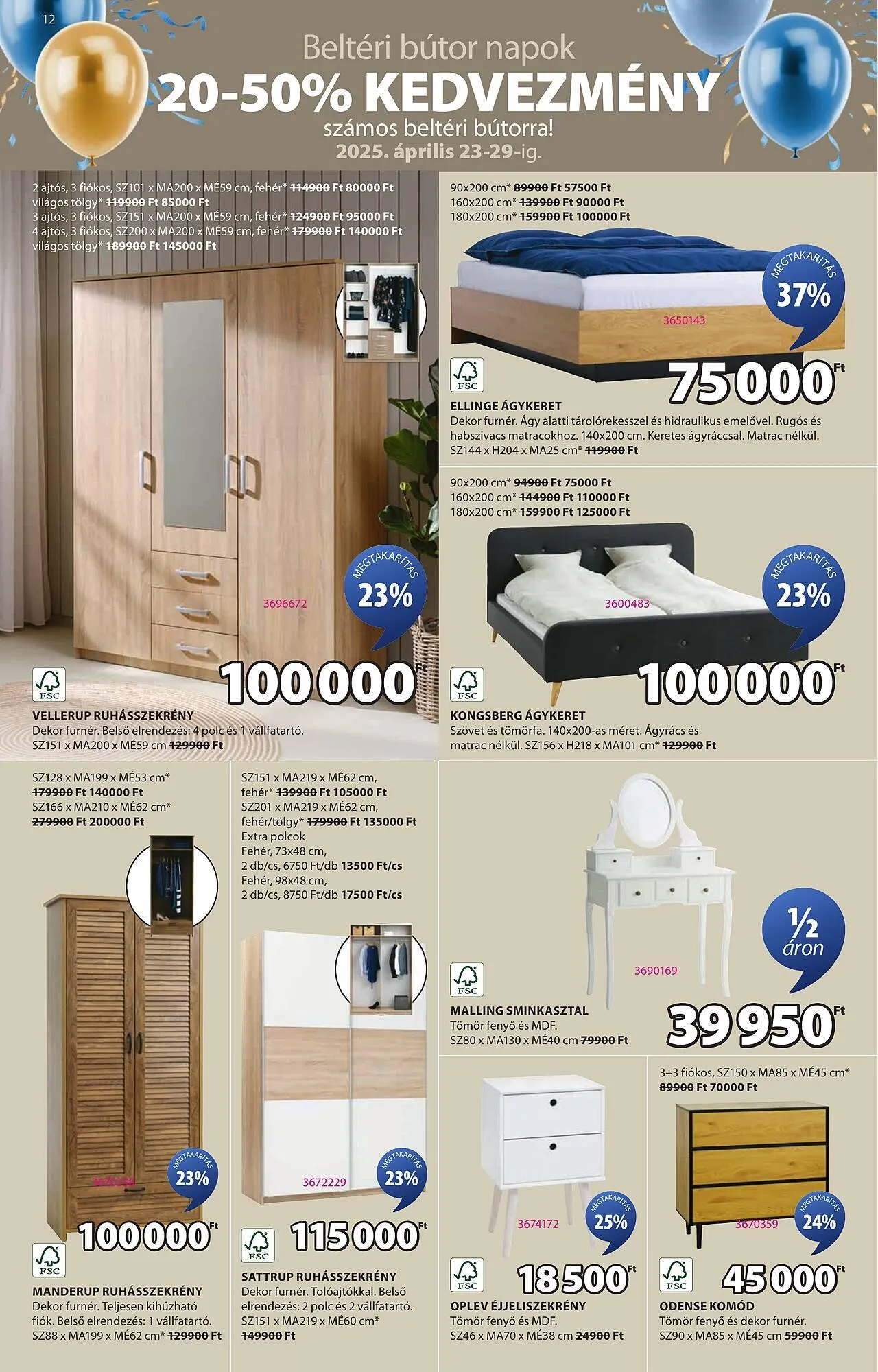 Katalógus JYSK akciós újság április 23.-tól május 18.-ig 2025. - Oldal 12