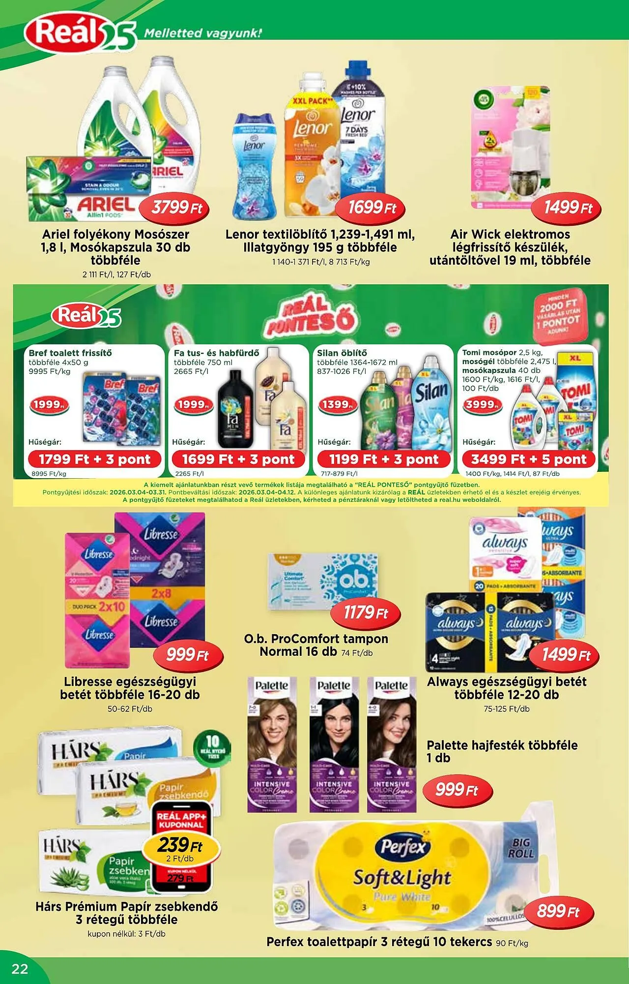 Katalógus Real akciós újság március 4.-tól március 15.-ig 2026. - Oldal 22
