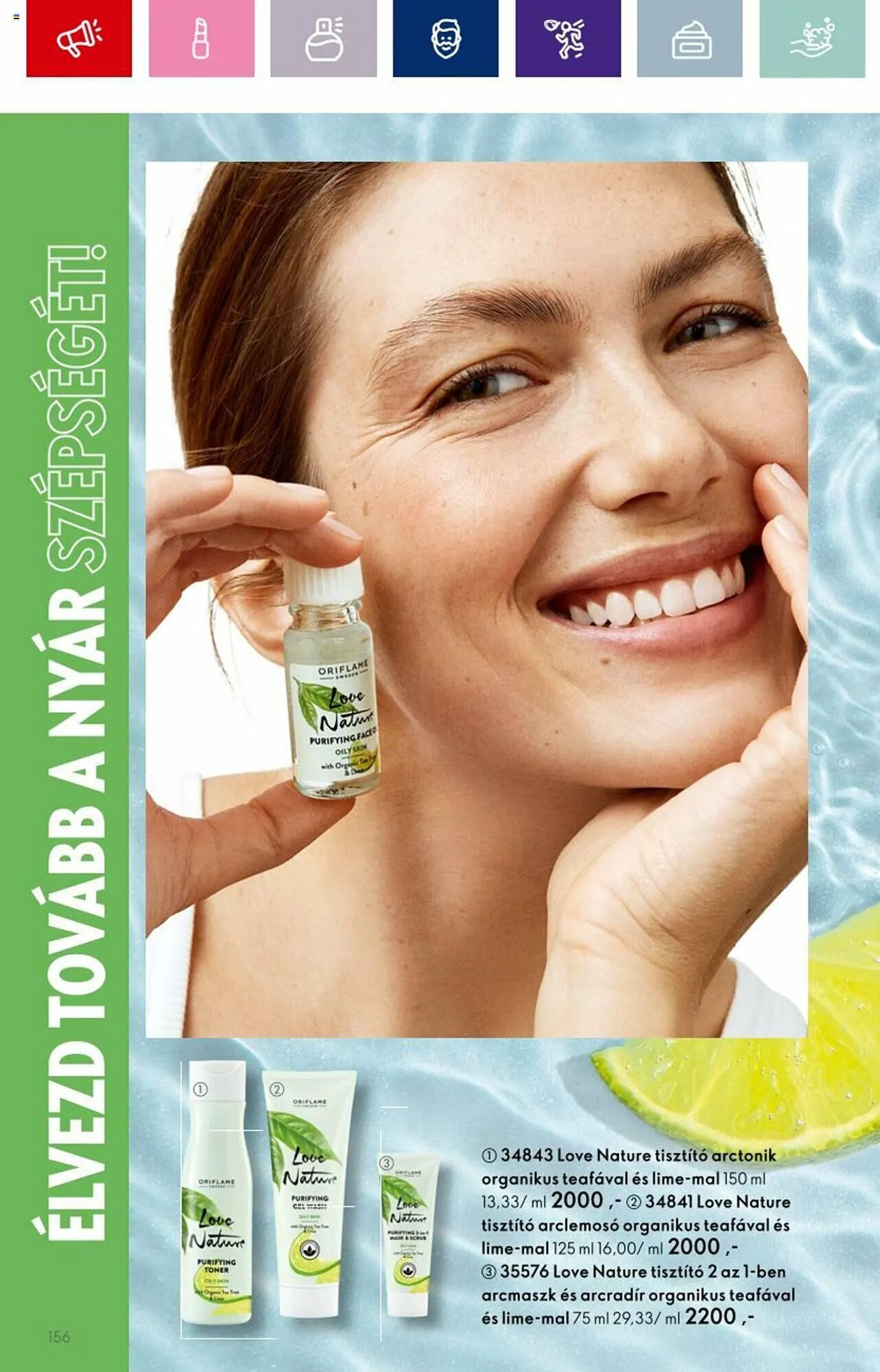 Katalógus Oriflame akciós újság augusztus 30.-tól szeptember 19.-ig 2023. - Oldal 156