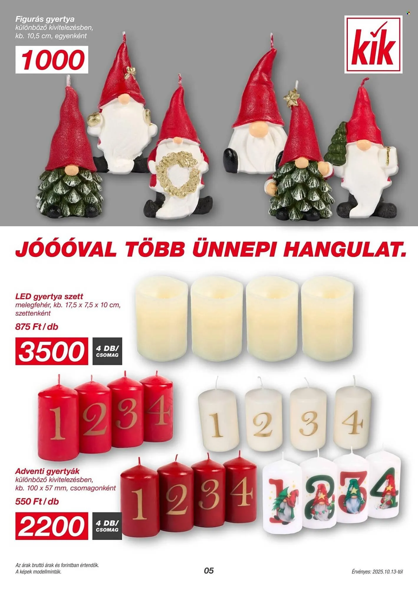 Katalógus Kik akciós újság október 9.-tól november 7.-ig 2025. - Oldal 5