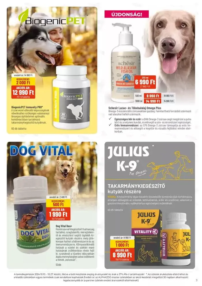 Katalógus Magazine Alphazoo október 21.-tól október 27.-ig 2024. - Oldal 3