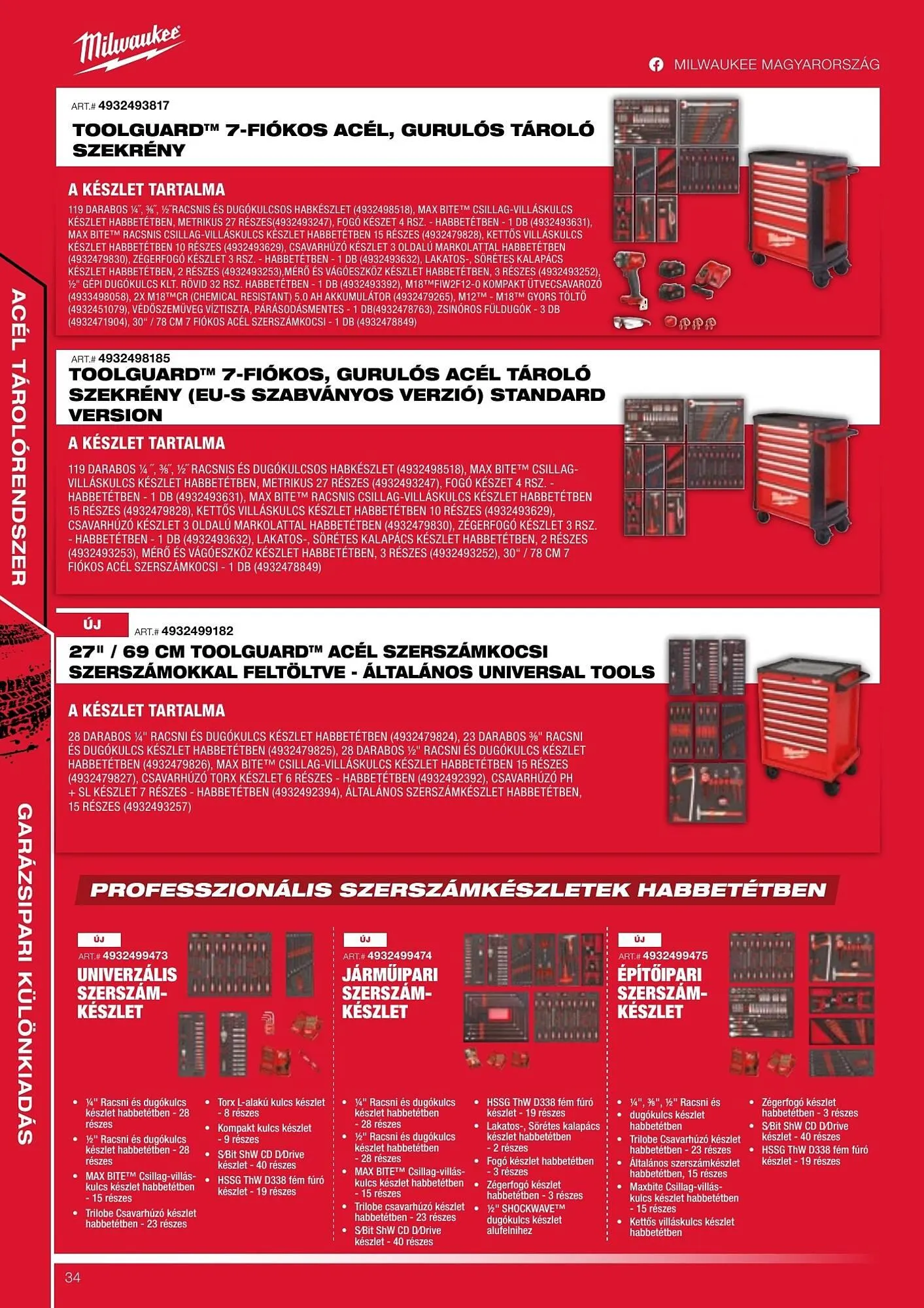 Katalógus Milwaukee akciós újság szeptember 16.-tól december 31.-ig 2025. - Oldal 34