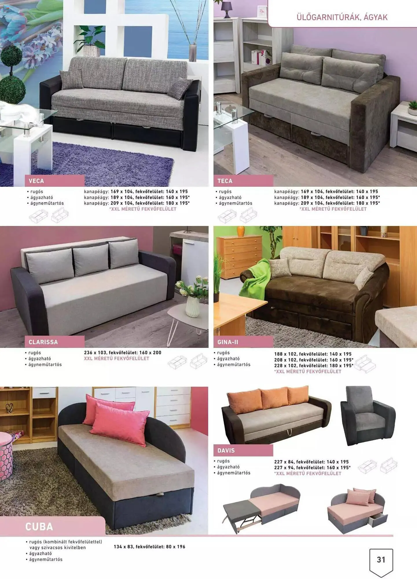 Katalógus RS Bútor akciós újság október 30.-tól december 31.-ig 2024. - Oldal 33