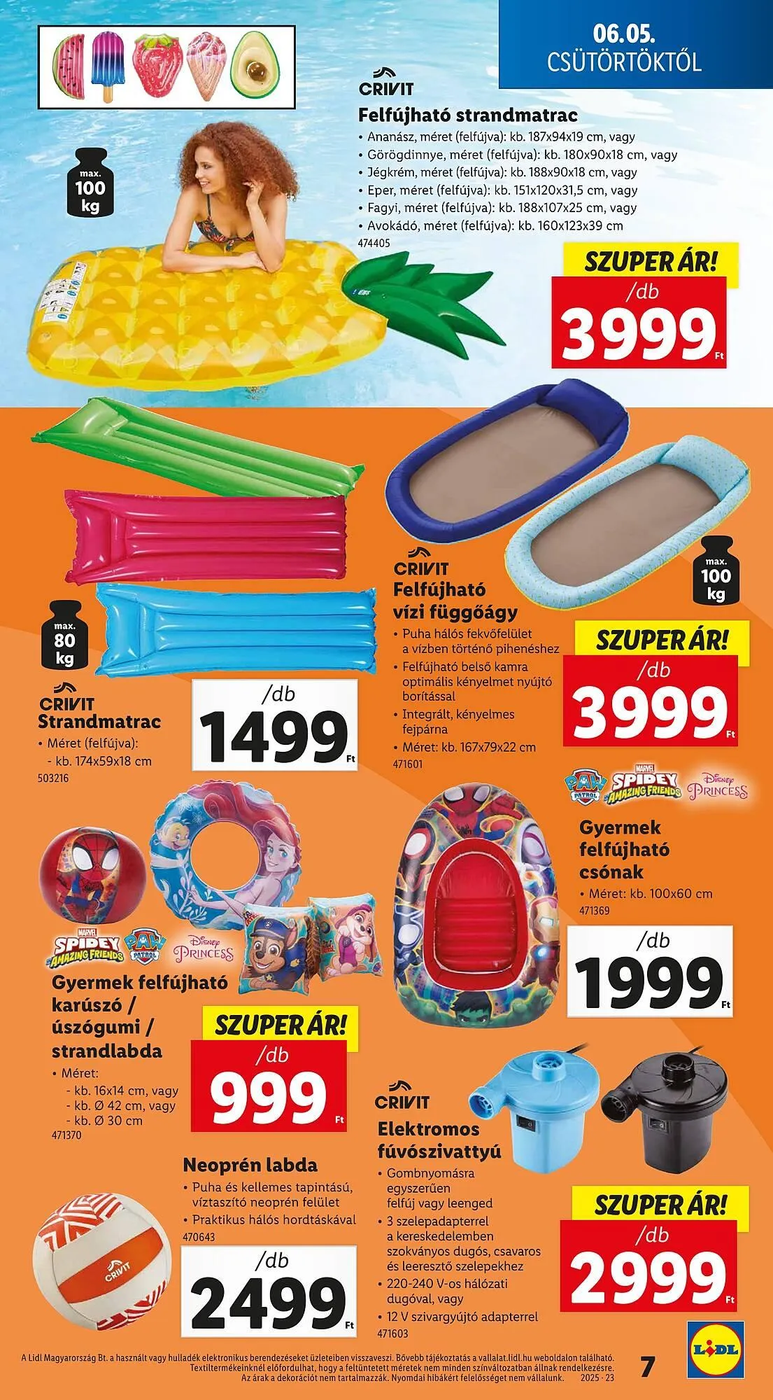 Katalógus Lidl akciós újság június 5.-tól június 11.-ig 2025. - Oldal 7