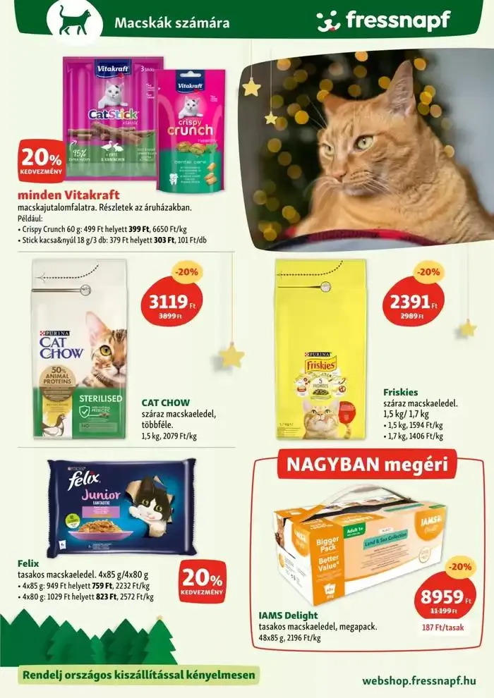 Katalógus Fressnapf akciós december 3.-tól december 17.-ig 2024. - Oldal 8