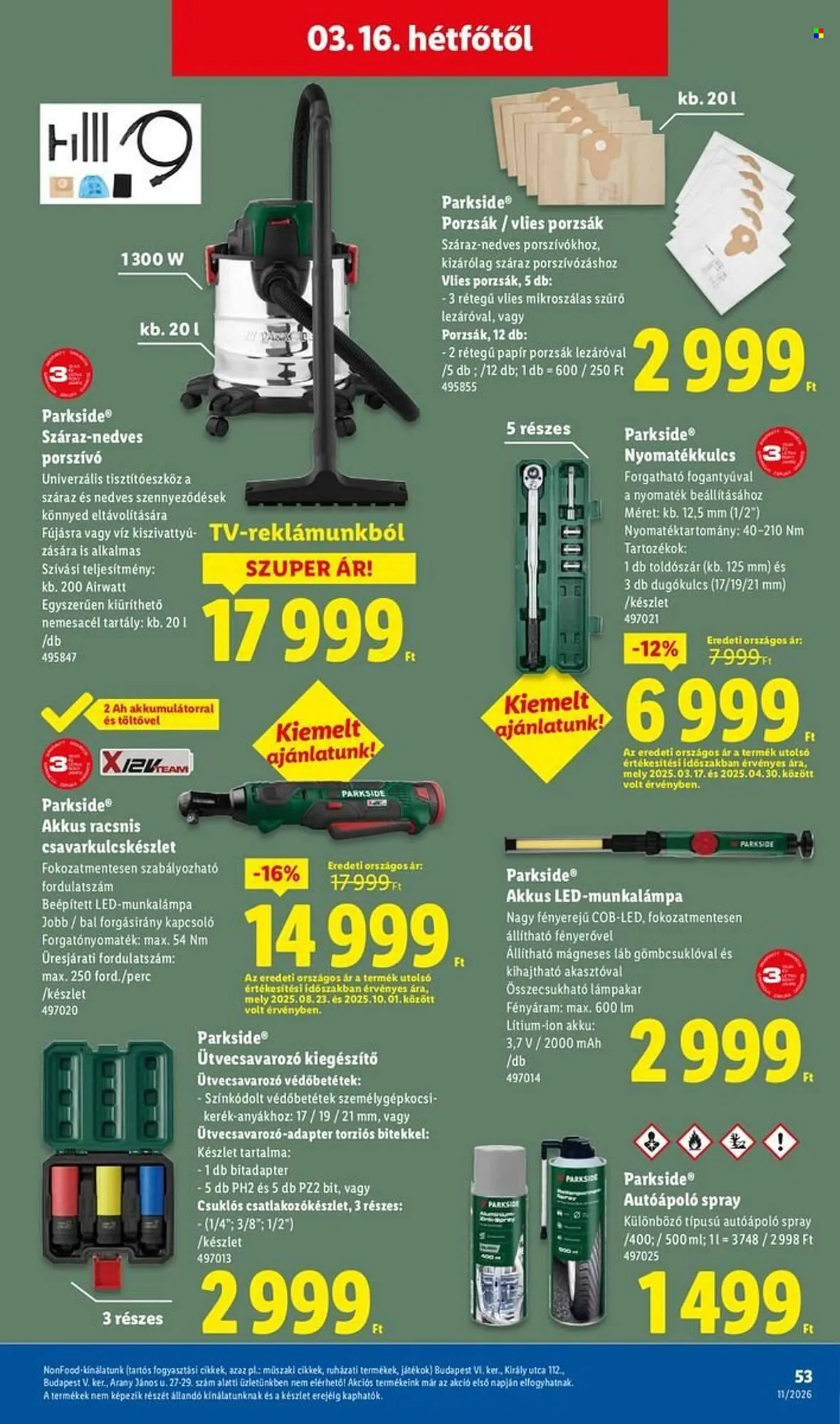 Katalógus Lidl akciós újság március 12.-tól március 18.-ig 2026. - Oldal 53