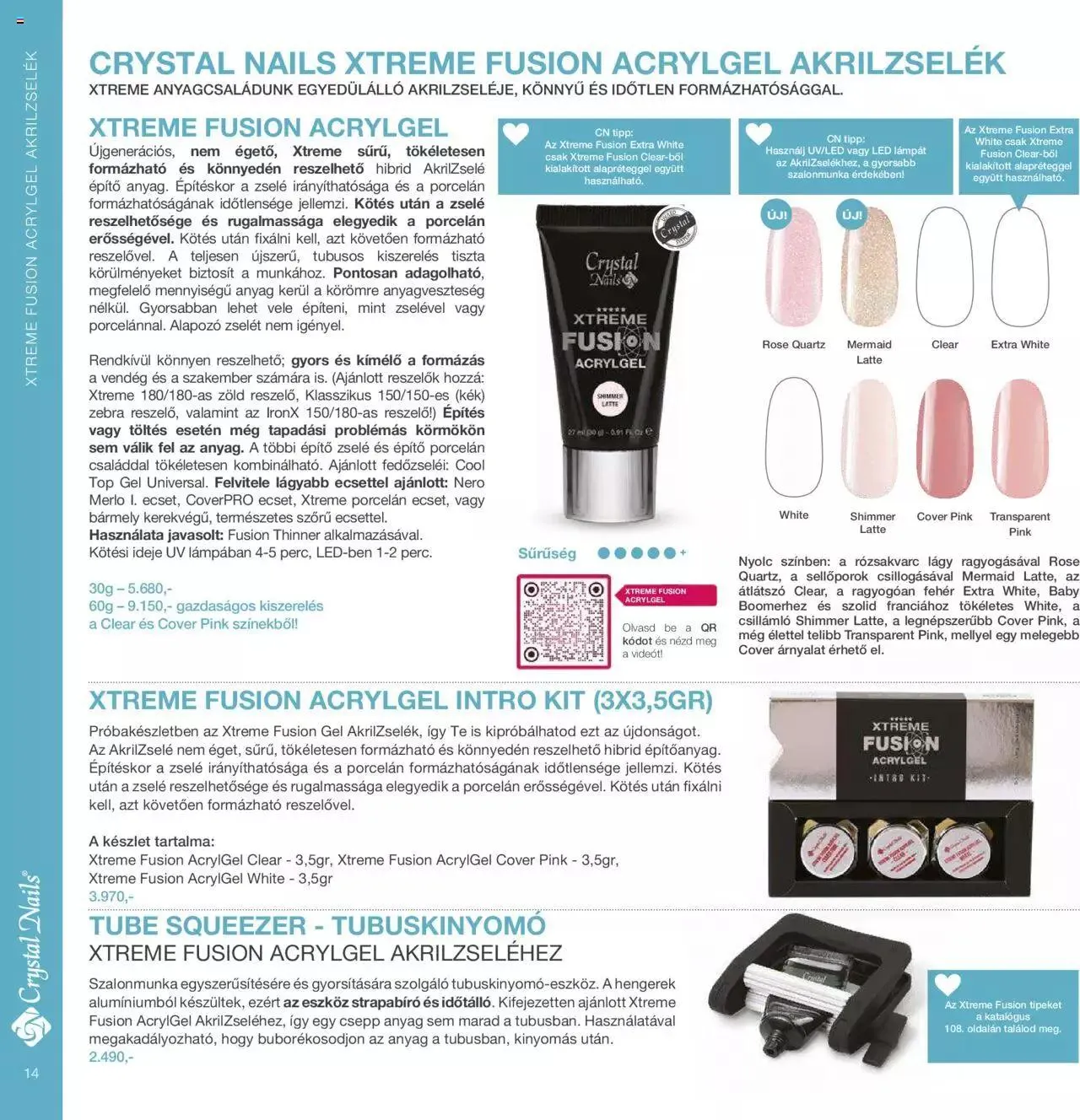 Katalógus Crystal Nails - Nagykatalógus 22/23 március 8.-tól december 31.-ig 2023. - Oldal 14