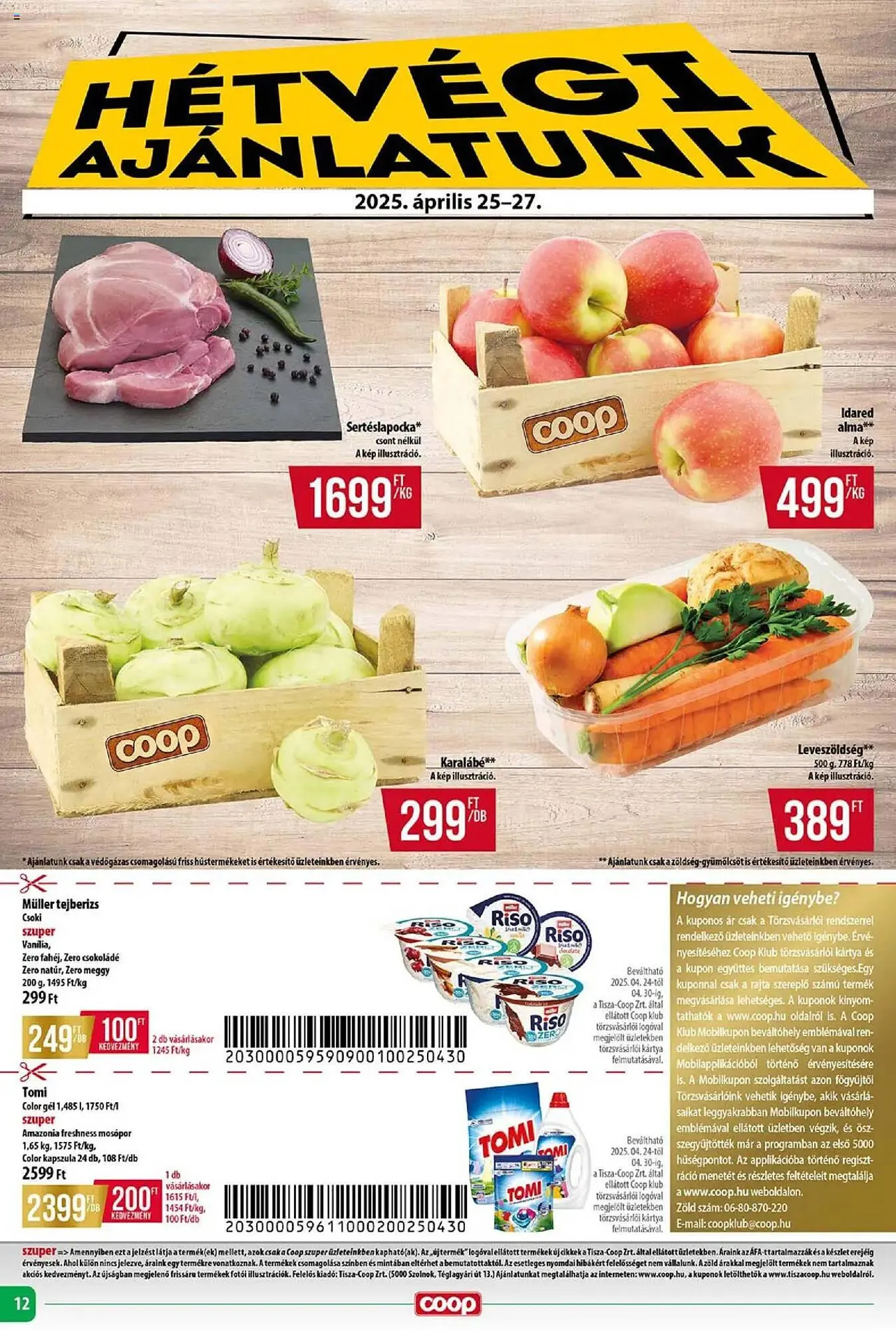 Katalógus Coop akciós újság április 24.-tól április 30.-ig 2025. - Oldal 12