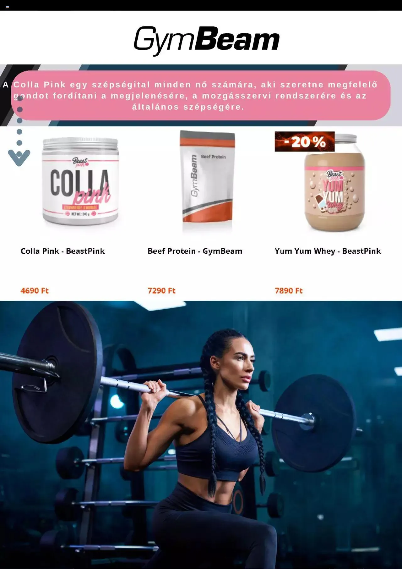 Katalógus GymBeam Akciós újság augusztus 16.-tól december 31.-ig 2023. - Oldal 3