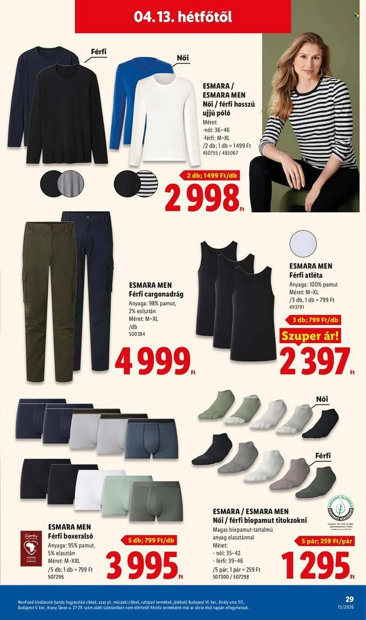 Katalógus Lidl akciós újság április 9.-tól április 15.-ig 2026. - Oldal 29