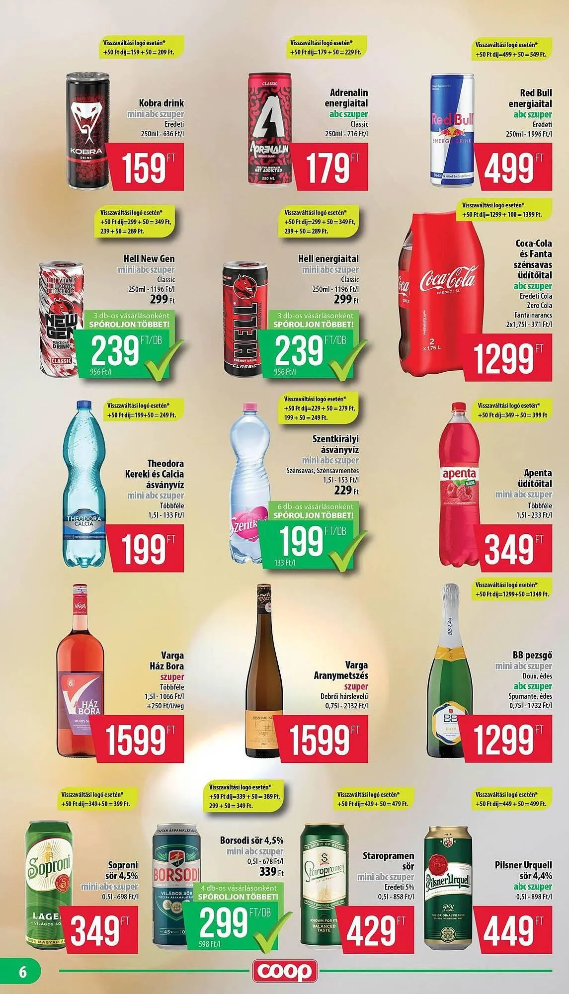 Katalógus Coop akciós újság december 18.-tól december 31.-ig 2025. - Oldal 6