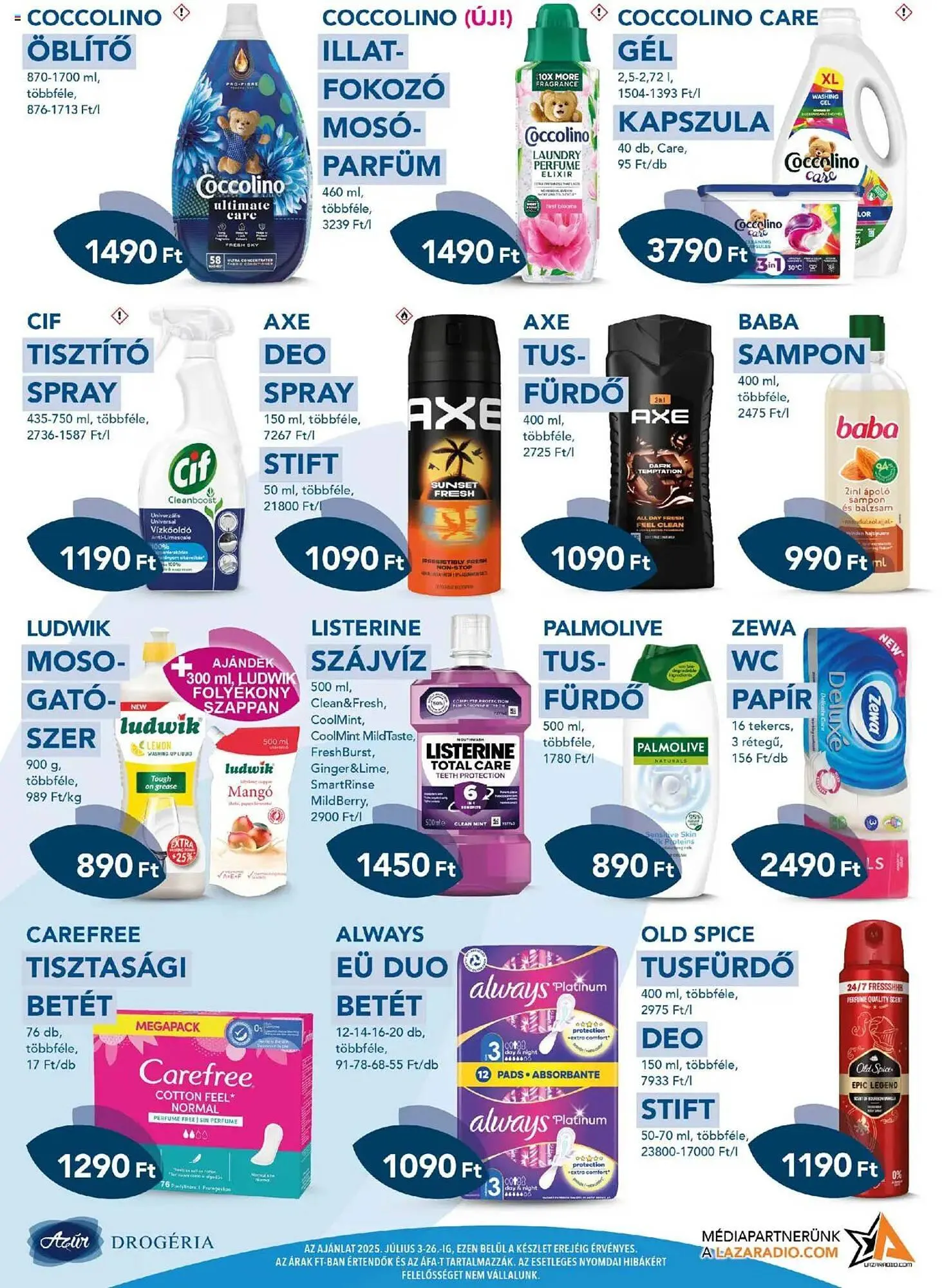 Katalógus Azúr akciós újság július 3.-tól július 26.-ig 2025. - Oldal 2
