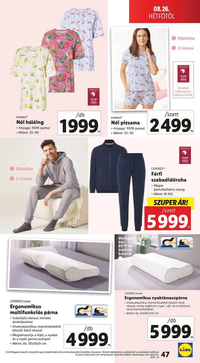 Katalógus Akciós újság – 34. hét augusztus 22.-tól augusztus 28.-ig 2024. - Oldal 47