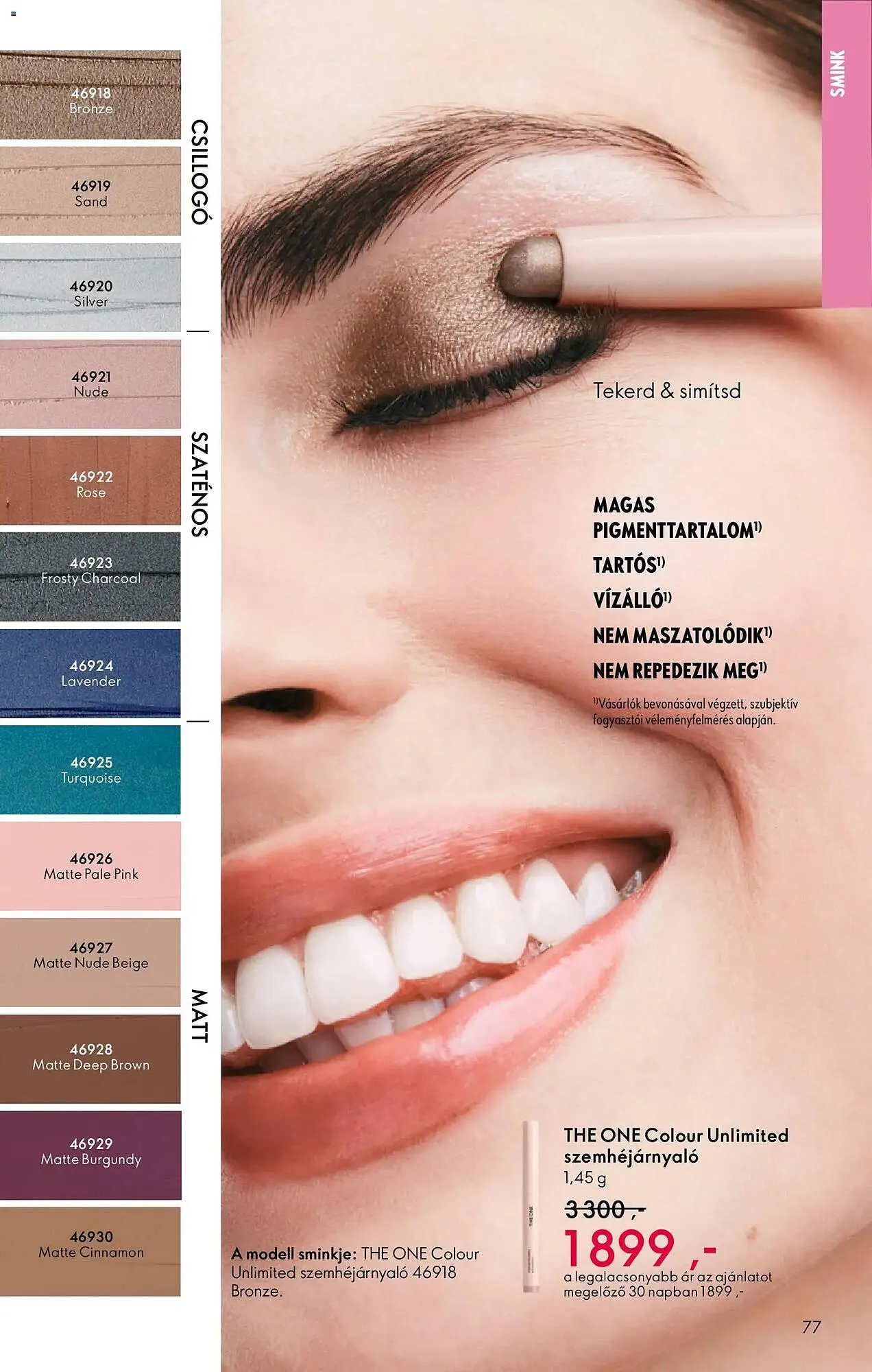 Katalógus Oriflame katalógus március 4.-tól március 24.-ig 2026. - Oldal 77