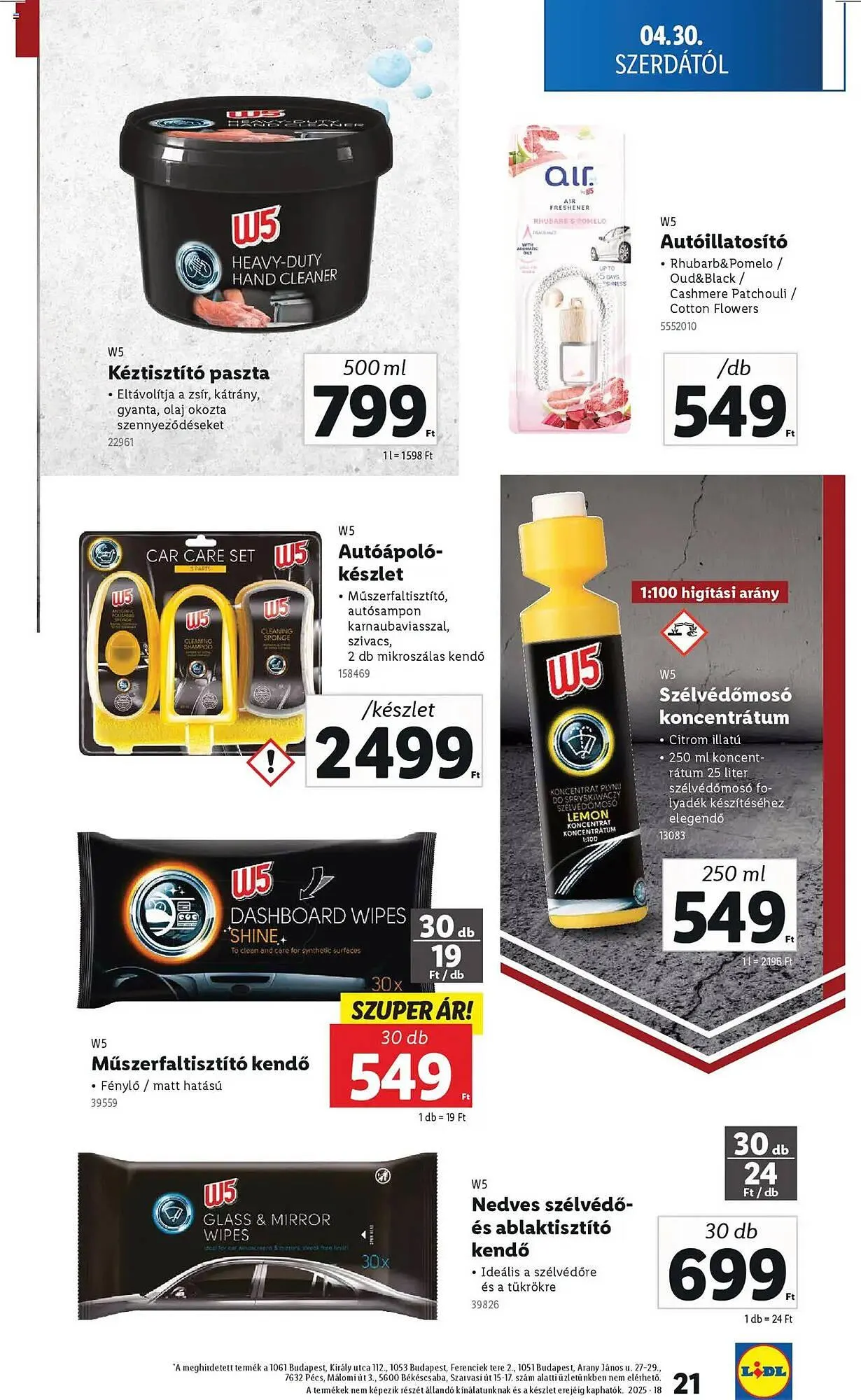 Katalógus Lidl akciós újság április 30.-tól május 7.-ig 2025. - Oldal 21