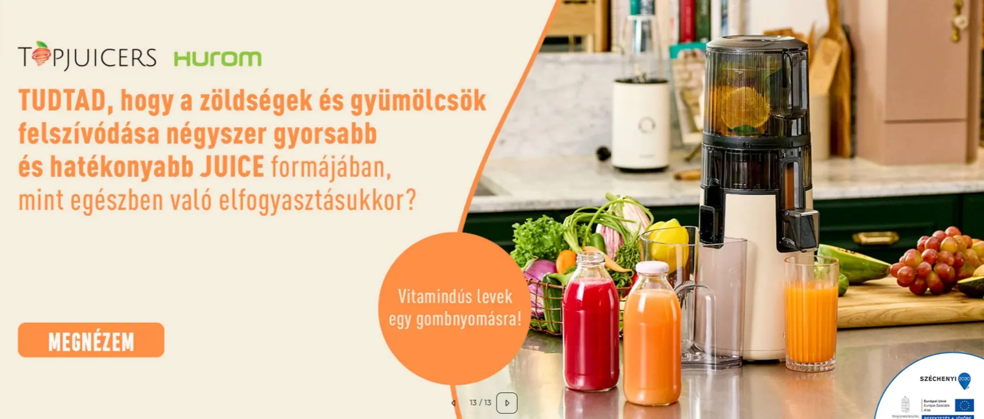 Katalógus TopJuicers akciós újság március 13.-tól március 23.-ig 2025. - Oldal 13