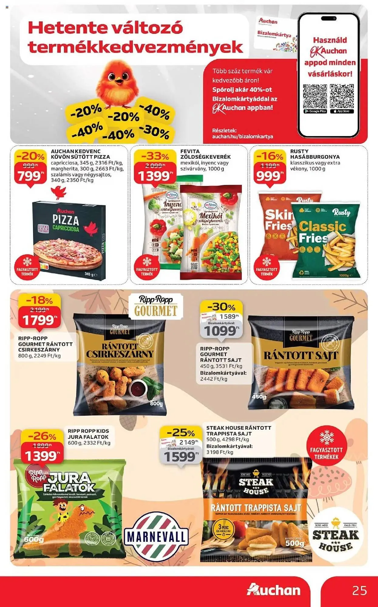 Katalógus Auchan akciós újság szeptember 4.-tól szeptember 10.-ig 2025. - Oldal 25