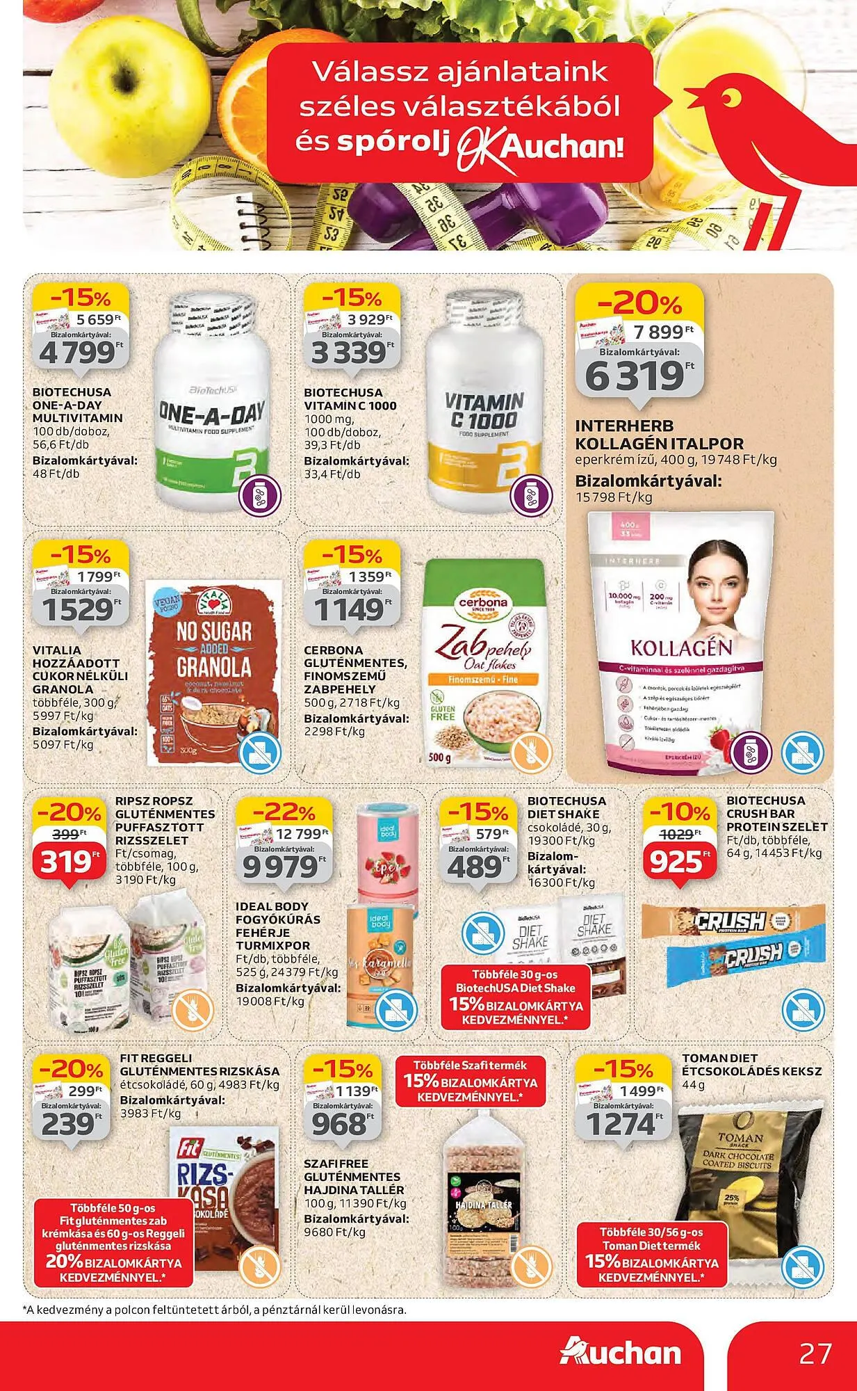 Katalógus Auchan akciós újság július 3.-tól július 9.-ig 2025. - Oldal 27