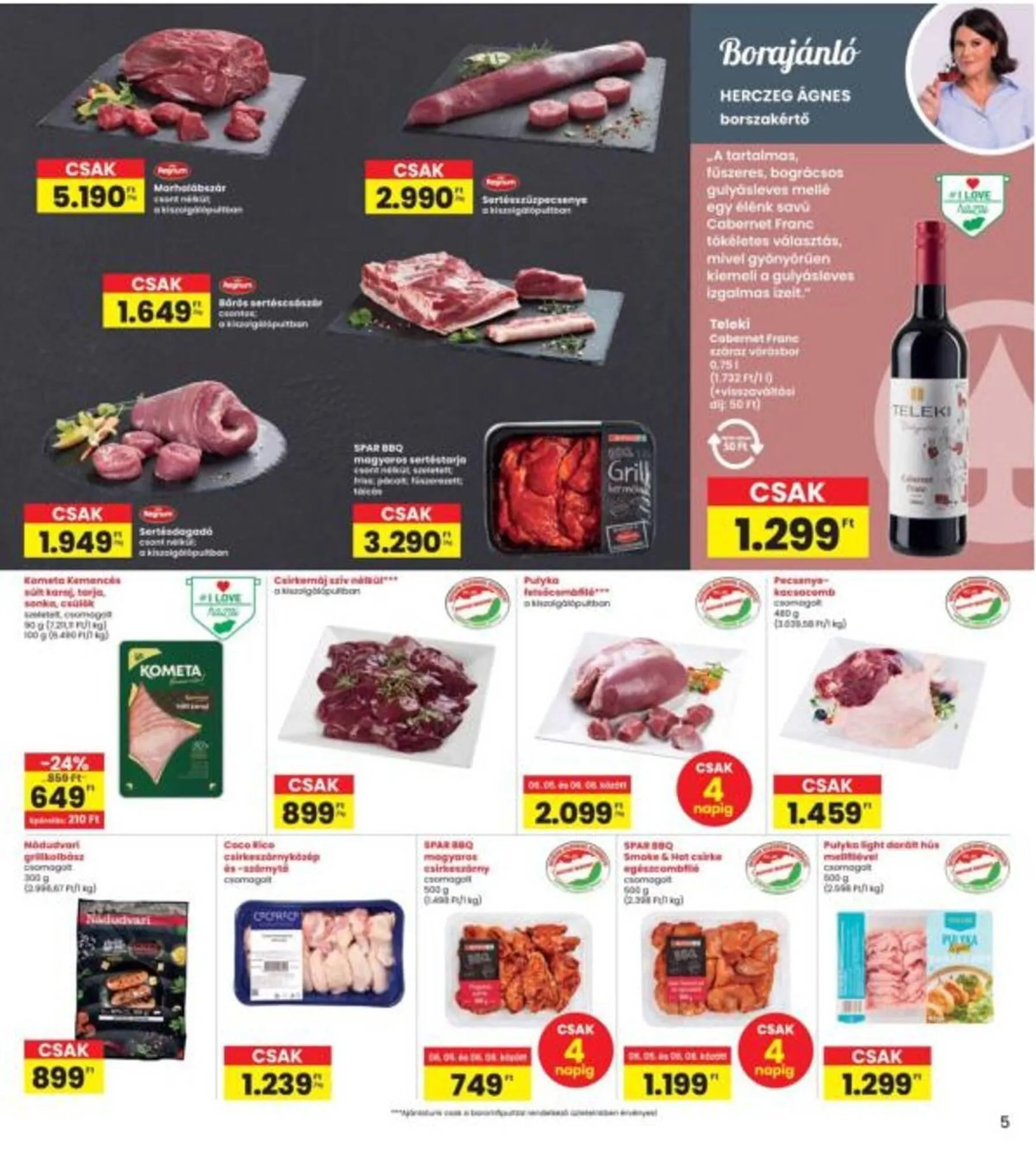 Katalógus Interspar akciós újság június 5.-tól június 11.-ig 2025. - Oldal 5