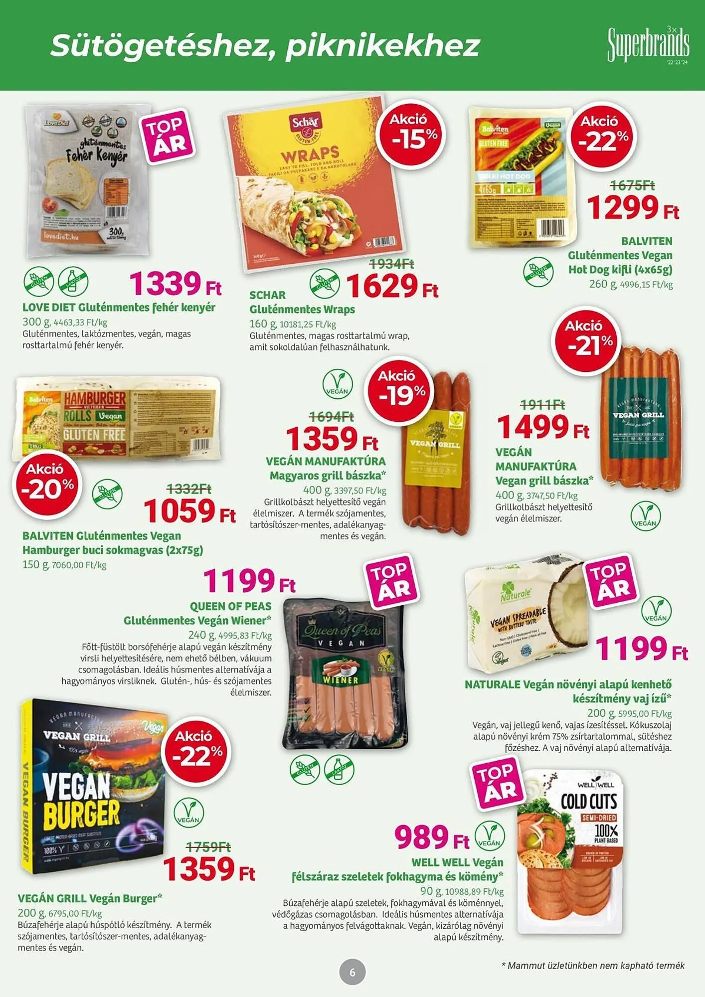 Katalógus Herbaház akciós újság augusztus 4.-tól augusztus 31.-ig 2025. - Oldal 6