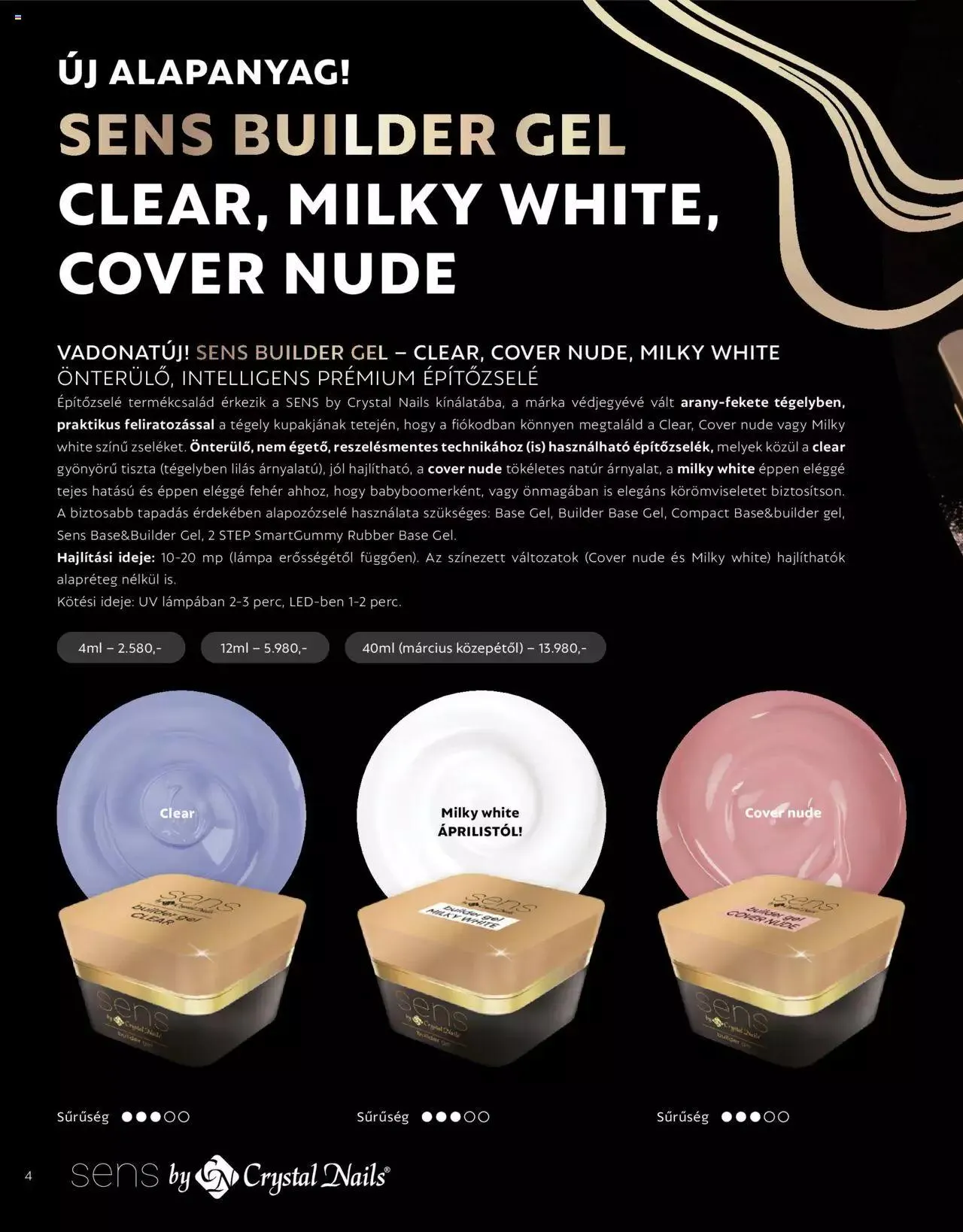 Katalógus Crystal Nails - Tavasz/Nyár katalógus 2023 március 6.-tól december 31.-ig 2023. - Oldal 4