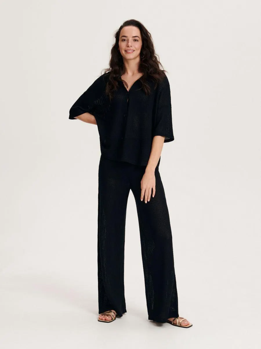 Áttört mintás nadrág