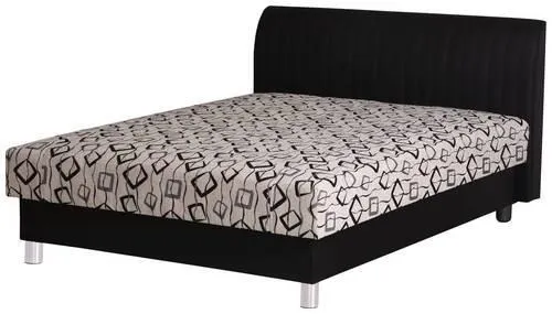 Ágy Fehér-fekete Capri Eco