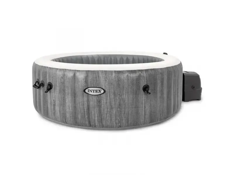 INTEX PURESPA GREYWOOD DELUXE - felfújható masszázsmedence (Ø216x71cm)