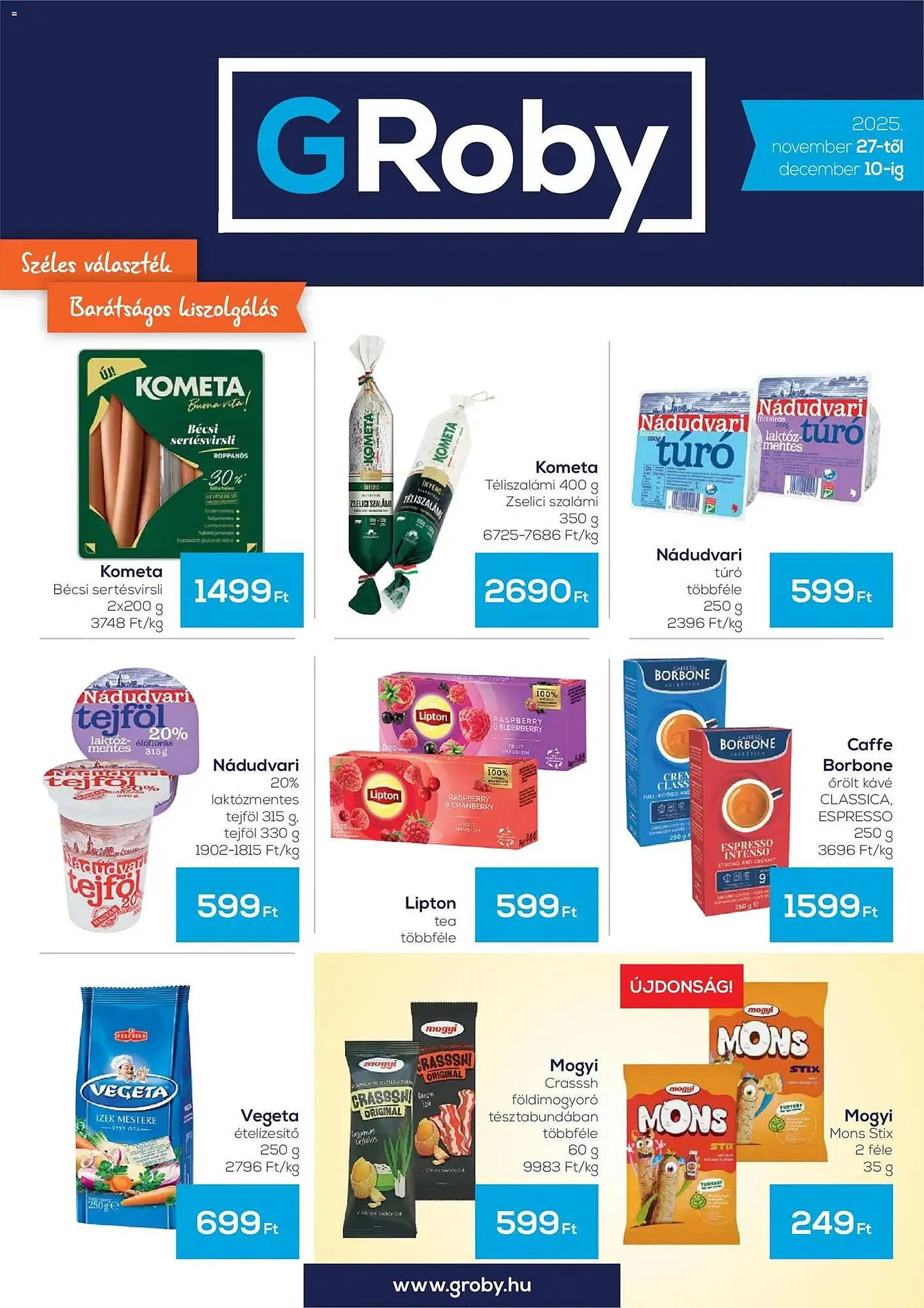 GRoby akciós újság - 1
