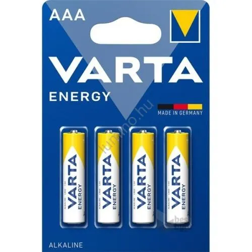 VARTA Energy Alkáli Tartós Mikro Elem AAA B4