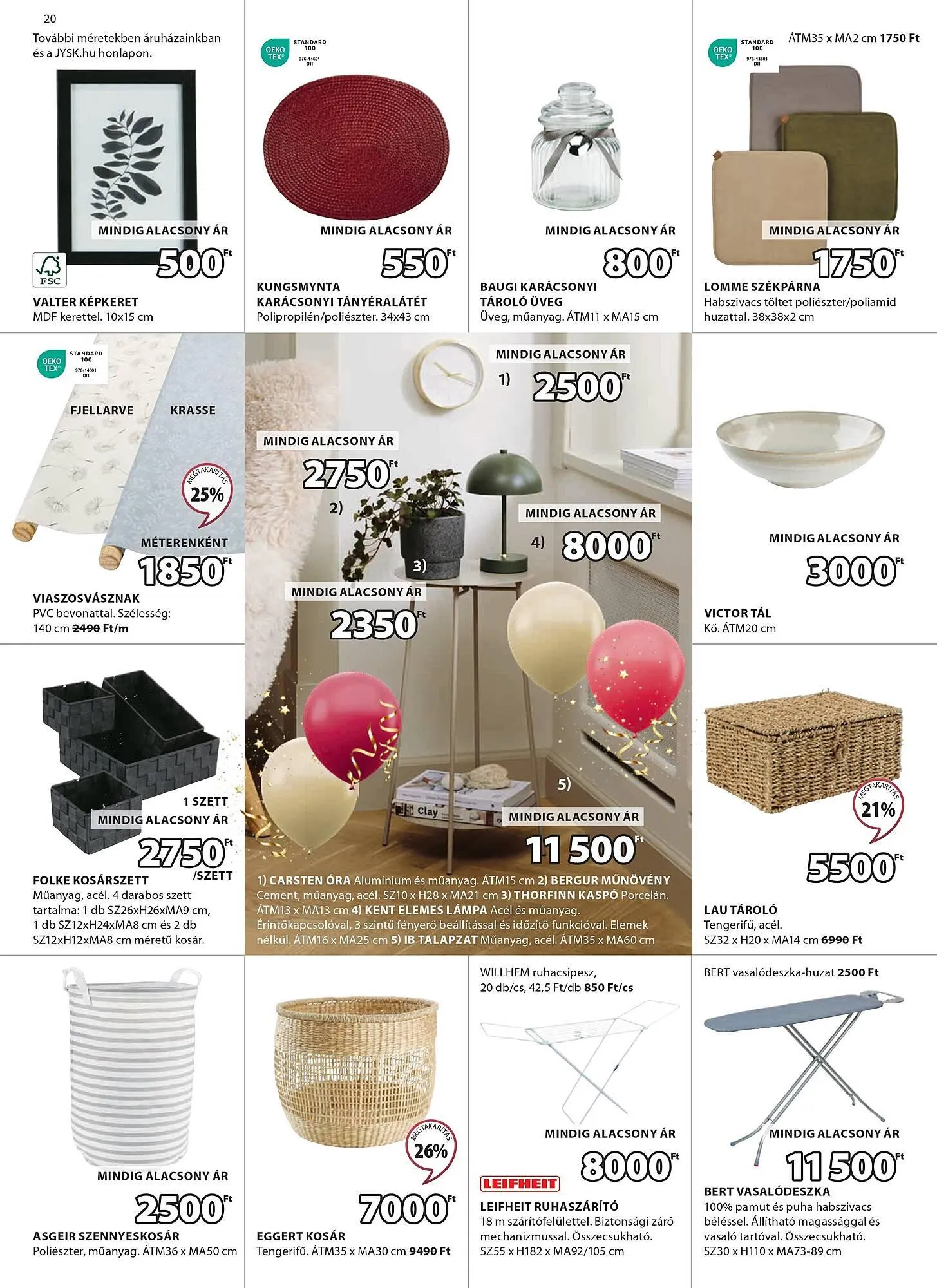 Katalógus JYSK akciós újság október 24.-tól december 1.-ig 2024. - Oldal 20