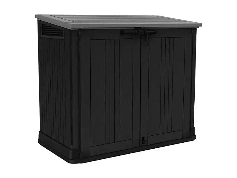 KETER STORE-IT-OUT PRIME - kültéri tároló (132x71,5x113,5, szürke-fekete)
