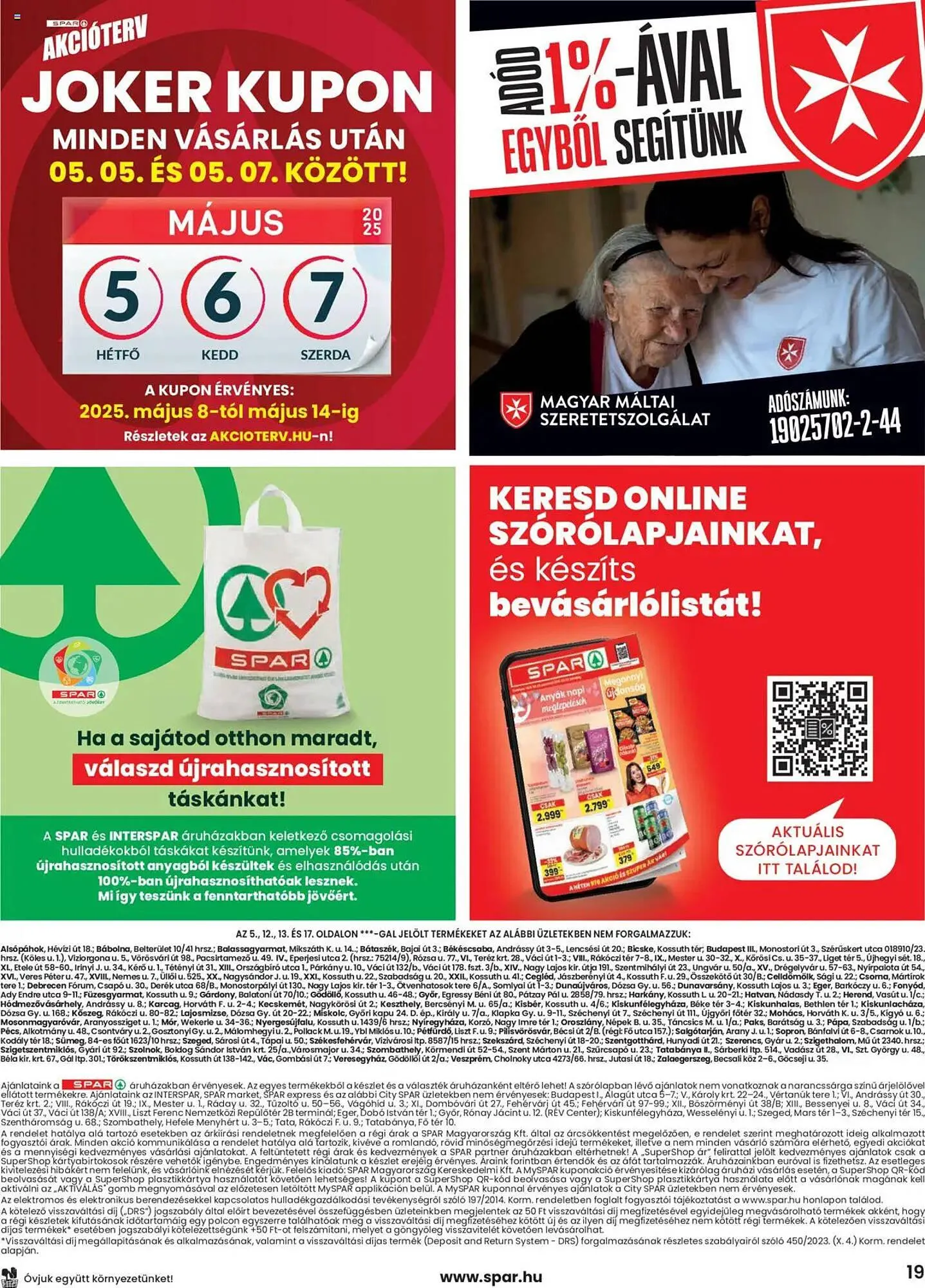 Katalógus Spar akciós újság május 2.-tól május 7.-ig 2025. - Oldal 19