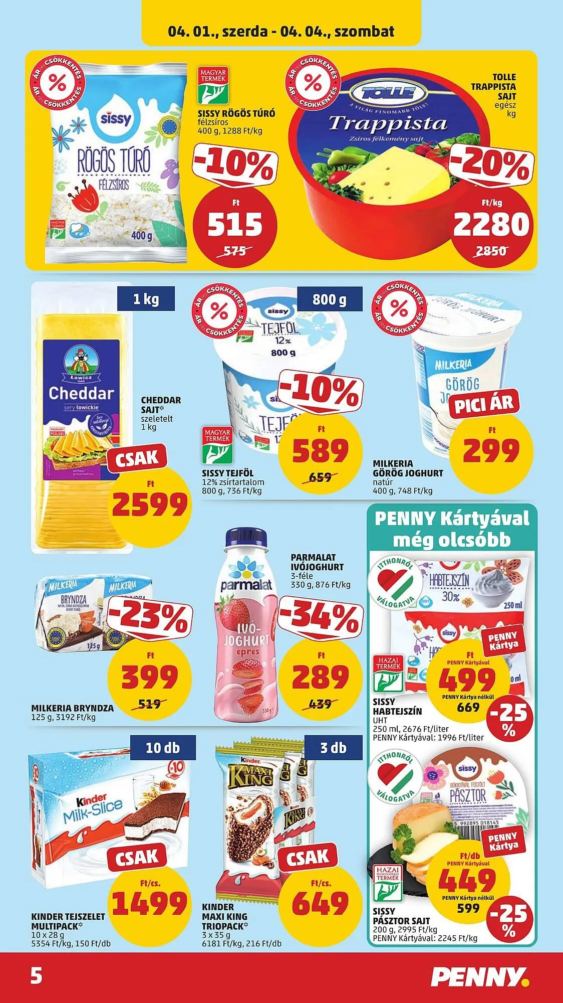 Katalógus PENNY akciós újság április 1.-tól április 8.-ig 2026. - Oldal 7