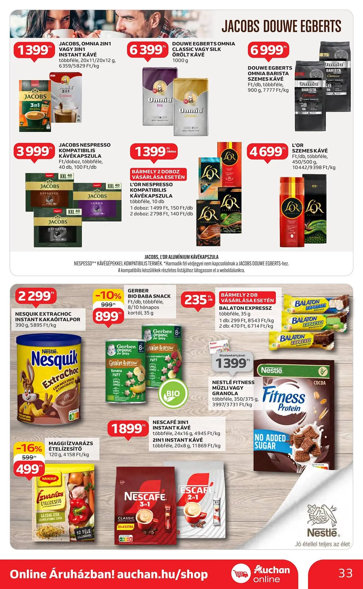 Katalógus Auchan akciós újság május 8.-tól május 14.-ig 2025. - Oldal 33