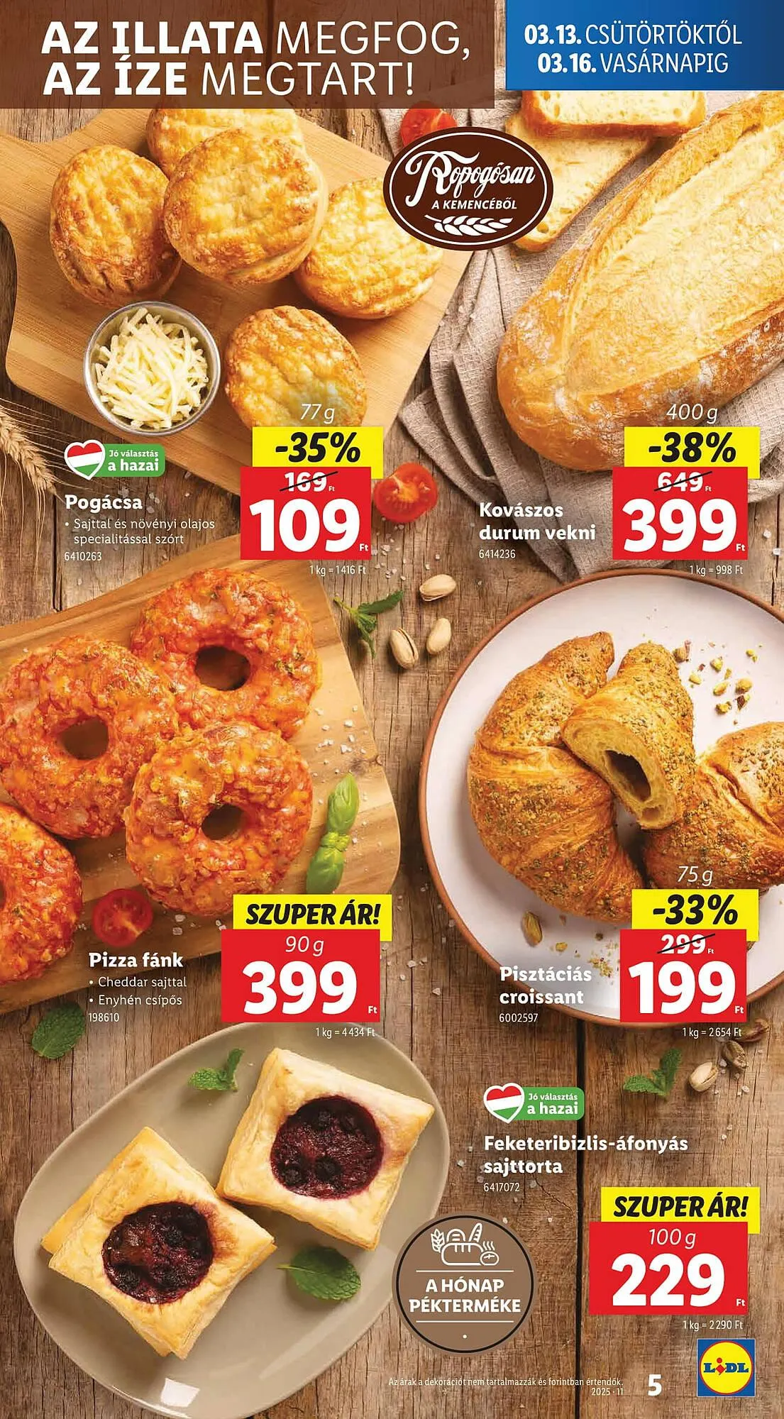 Katalógus Lidl akciós újság március 13.-tól március 19.-ig 2025. - Oldal 5