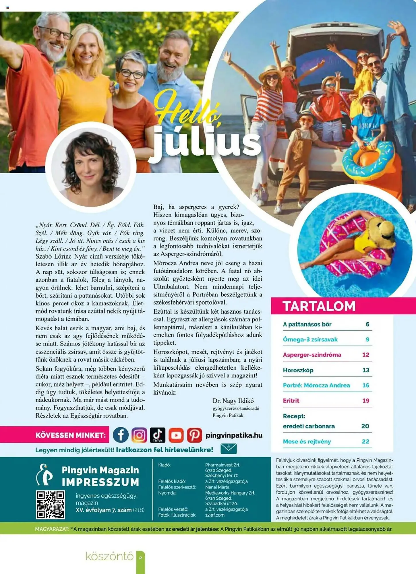 Katalógus Pingvin Patika akciós újság július 1.-tól július 31.-ig 2025. - Oldal 2