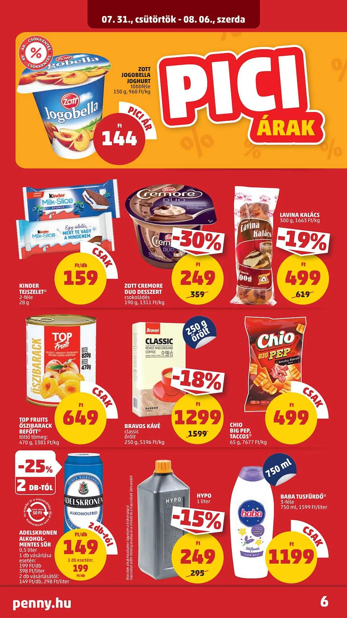 Katalógus PENNY akciós újság július 31.-tól augusztus 6.-ig 2025. - Oldal 10