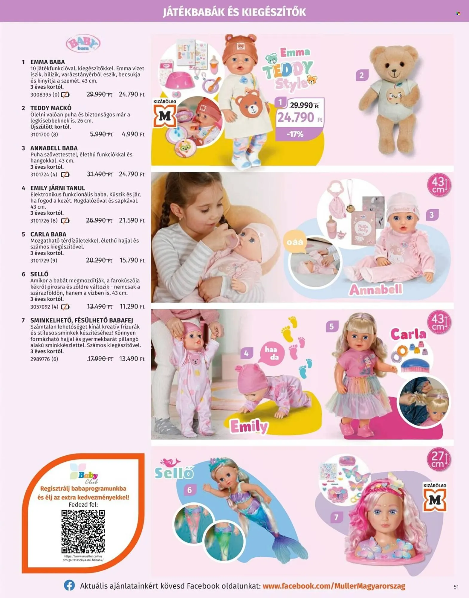 Katalógus Müller akciós újság október 27.-tól december 31.-ig 2025. - Oldal 51