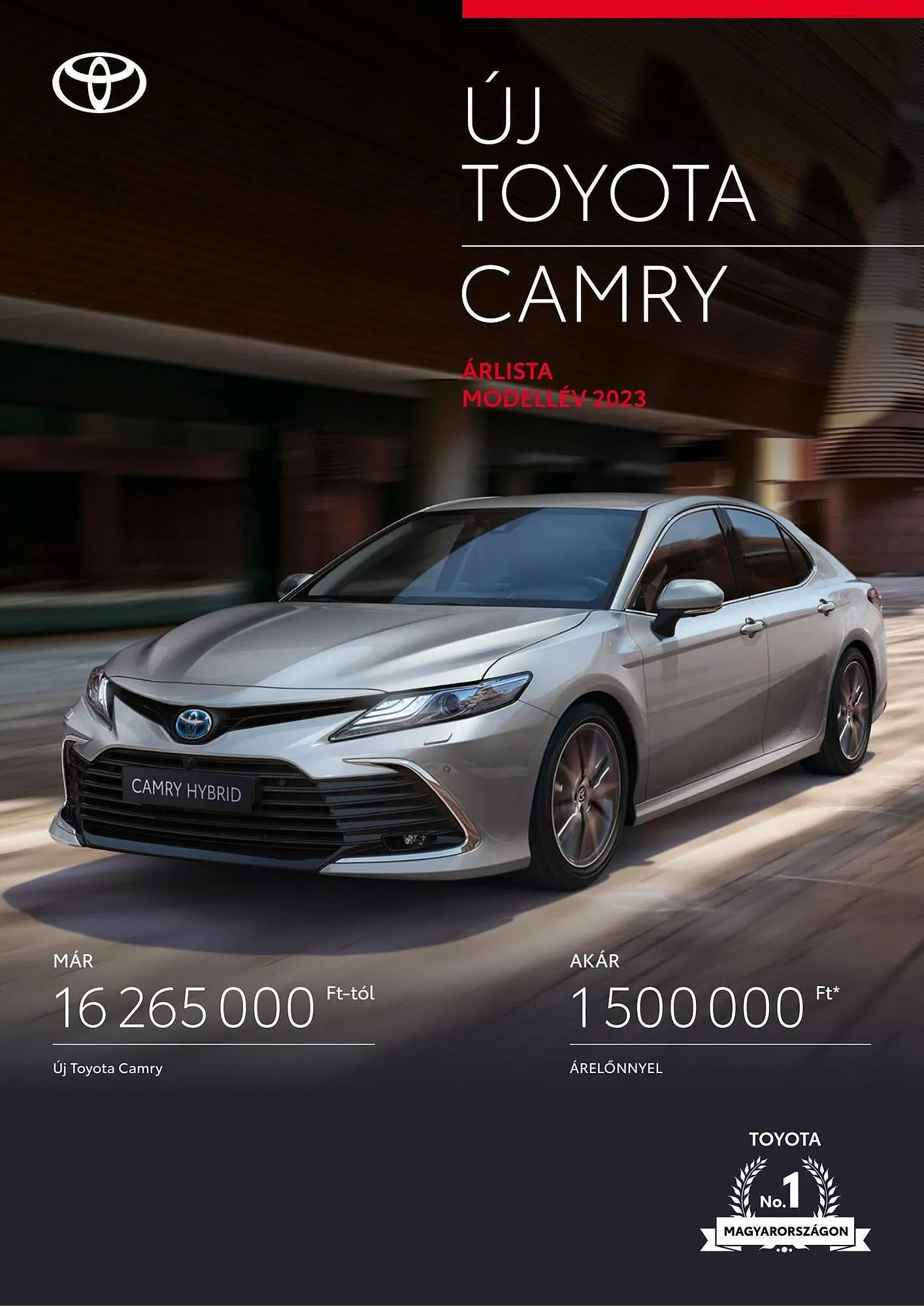Katalógus Toyota CAMRY akciós újság november 15.-tól november 15.-ig 2024. - Oldal 1