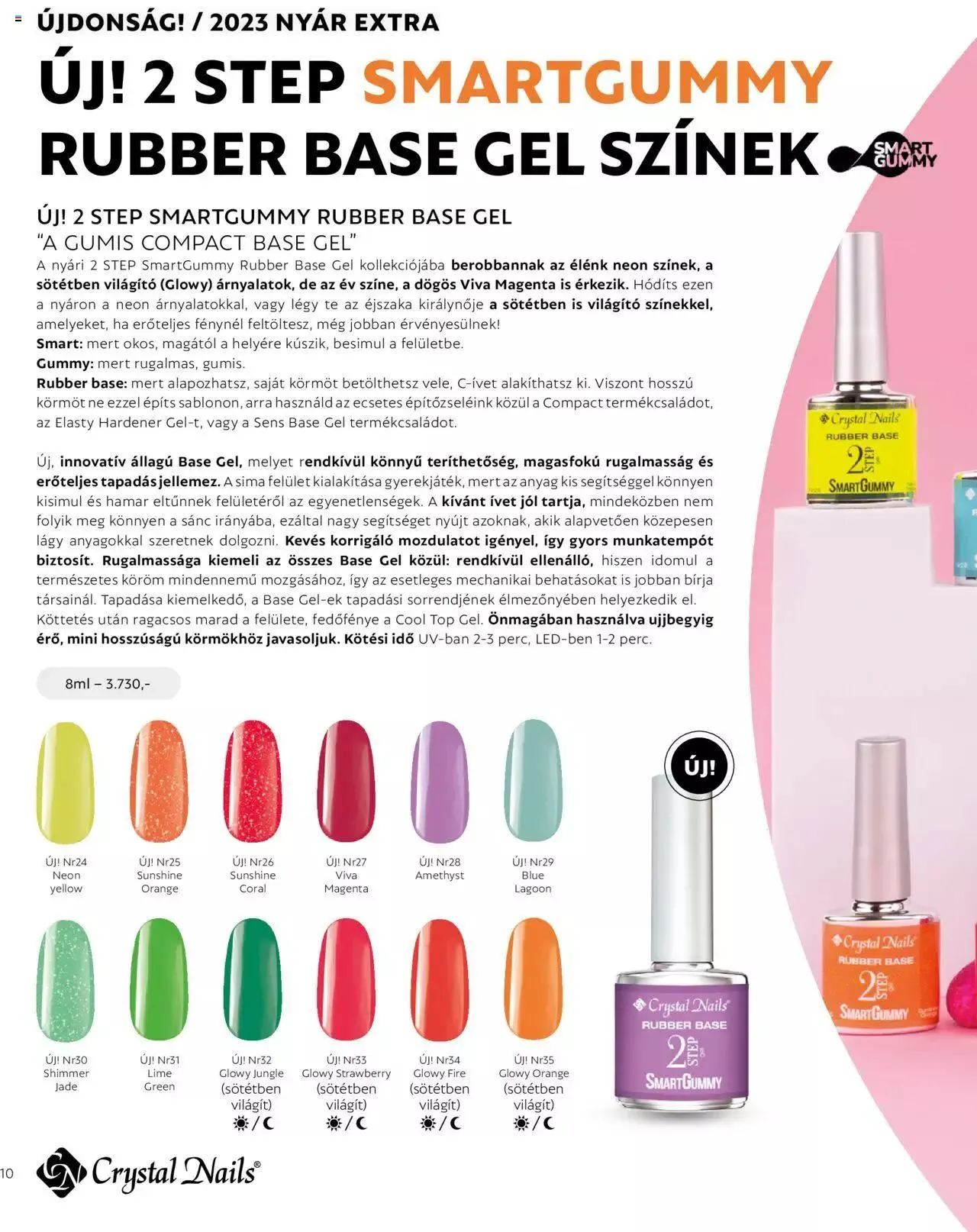 Katalógus Crystal Nails - NYÁR EXTRA KATALÓGUS június 1.-tól december 31.-ig 2023. - Oldal 10