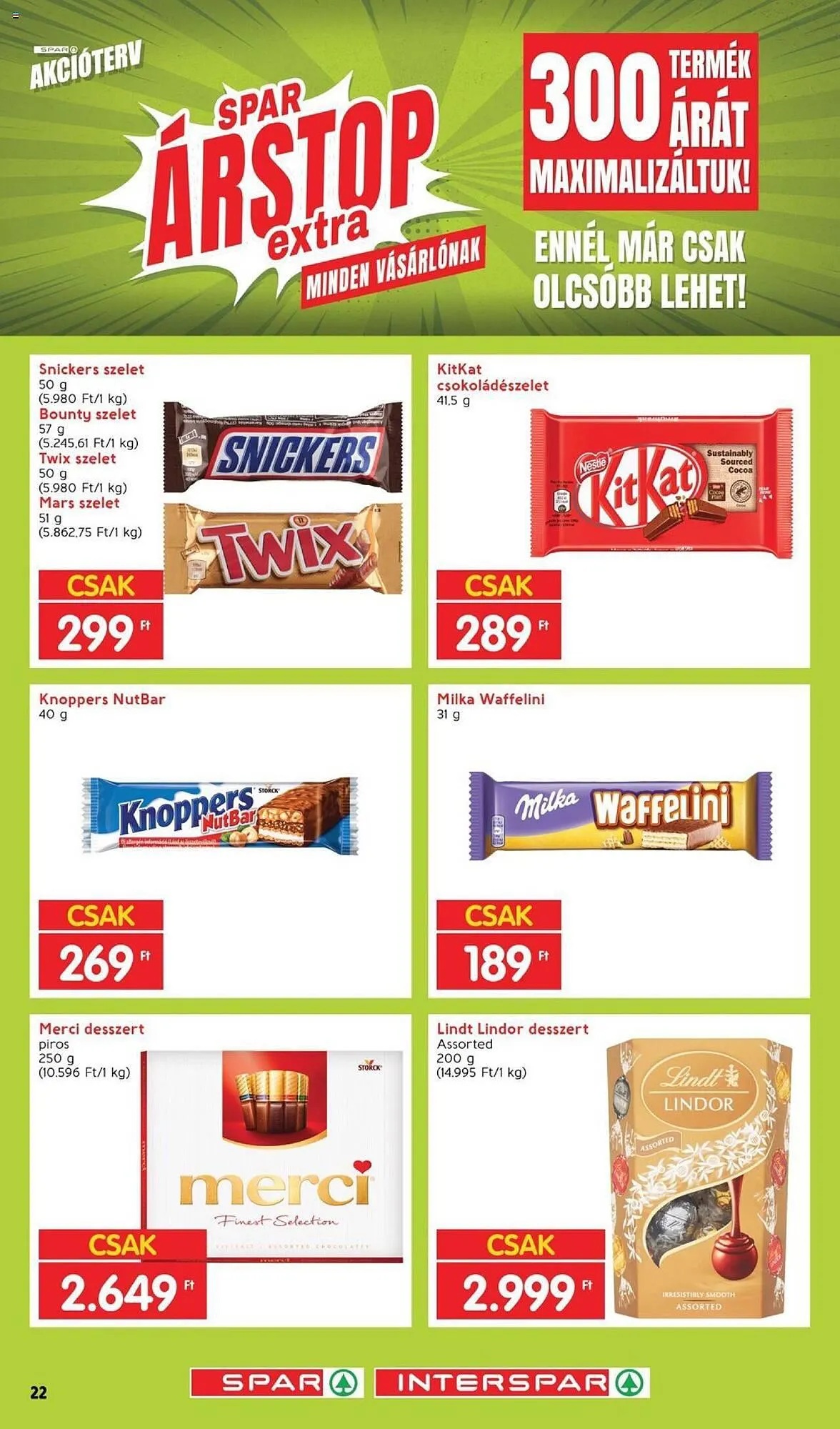 Katalógus Spar akciós újság június 1.-tól július 31.-ig 2023. - Oldal 22
