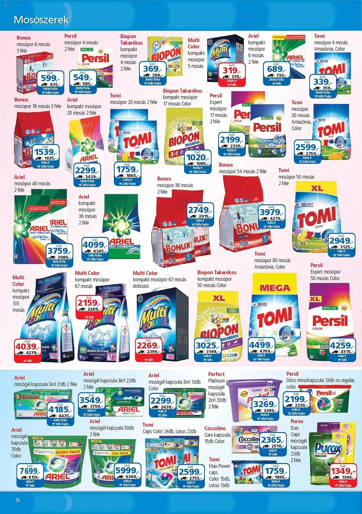 Katalógus ÁRKLUB akciós újság március 1.-tól március 31.-ig 2026. - Oldal 16