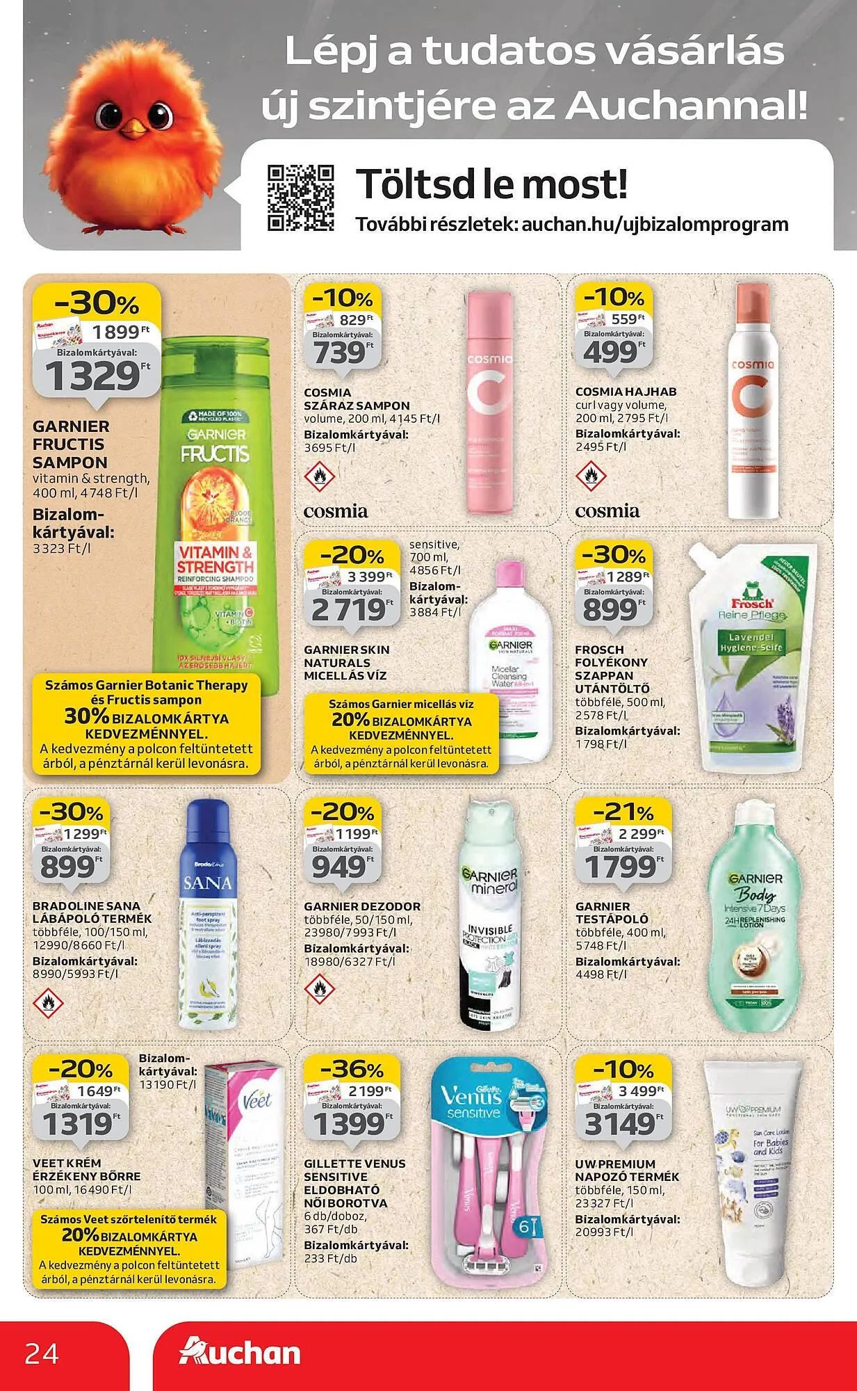 Katalógus Auchan akciós újság július 31.-tól augusztus 6.-ig 2025. - Oldal 24